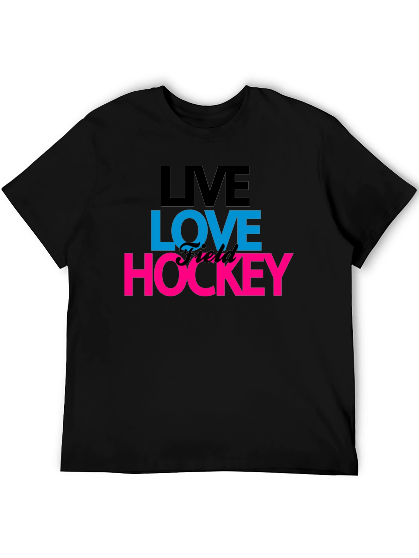 Live Love Hockey Graphic T-Shirt