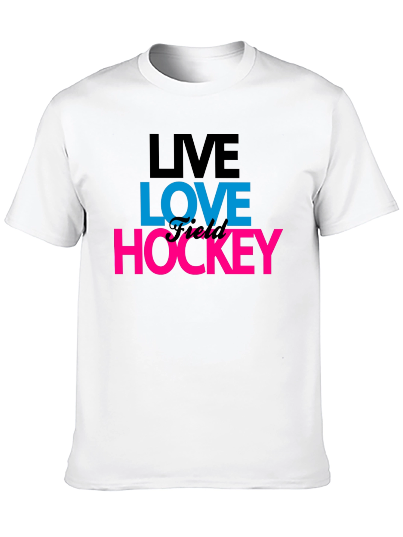 Live Love Hockey Graphic T-Shirt