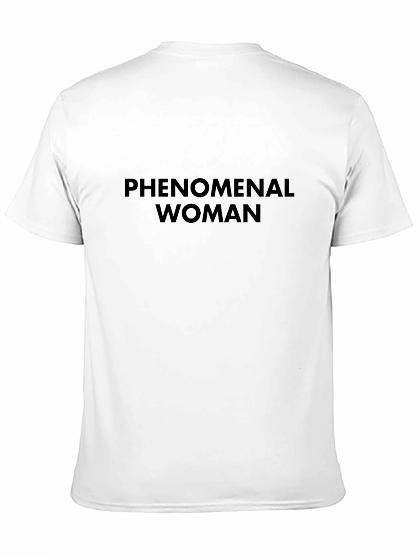 Phenomenal Woman Graphic Tee - Black