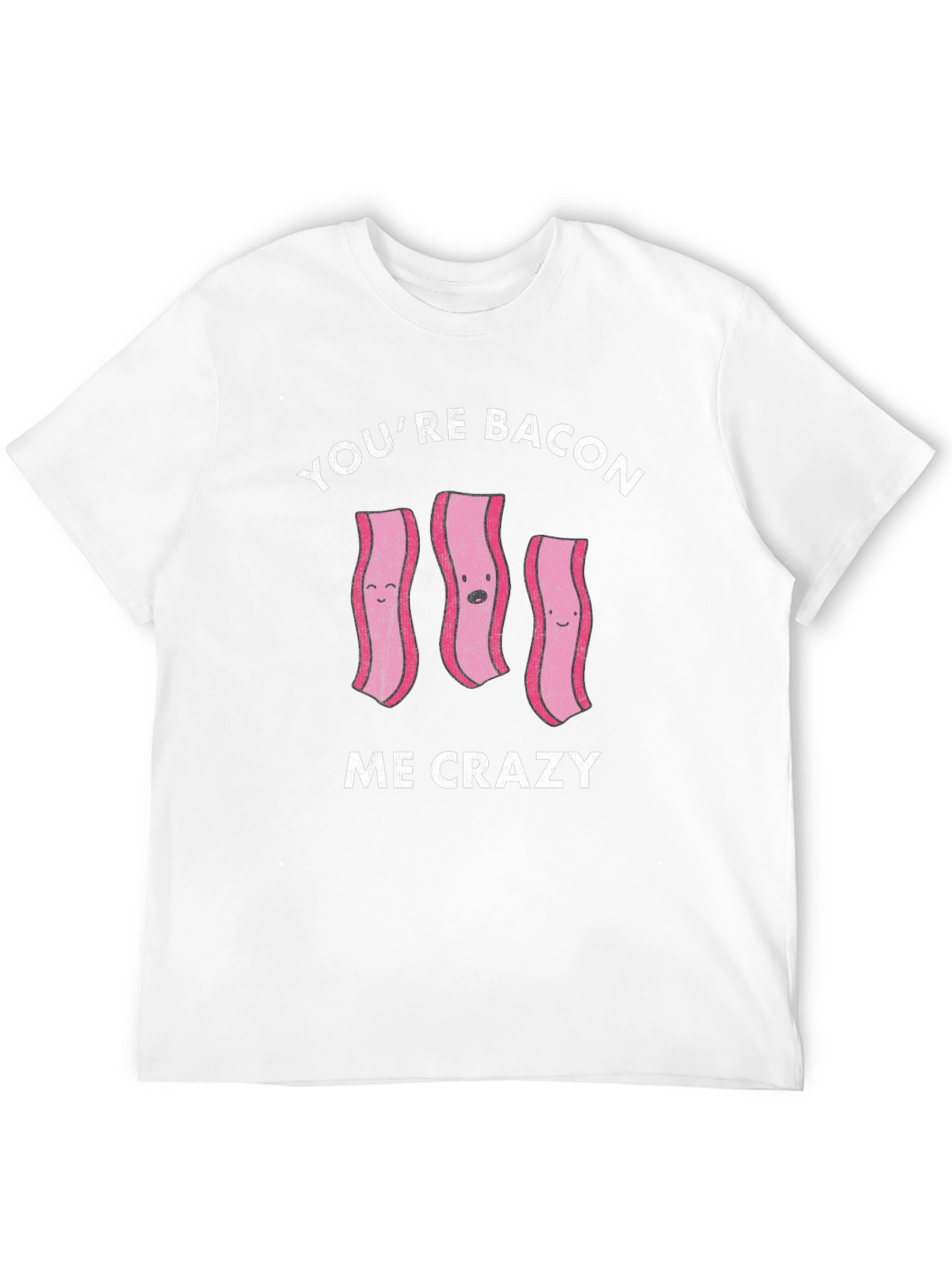 Bacon Me Crazy Black T-Shirt