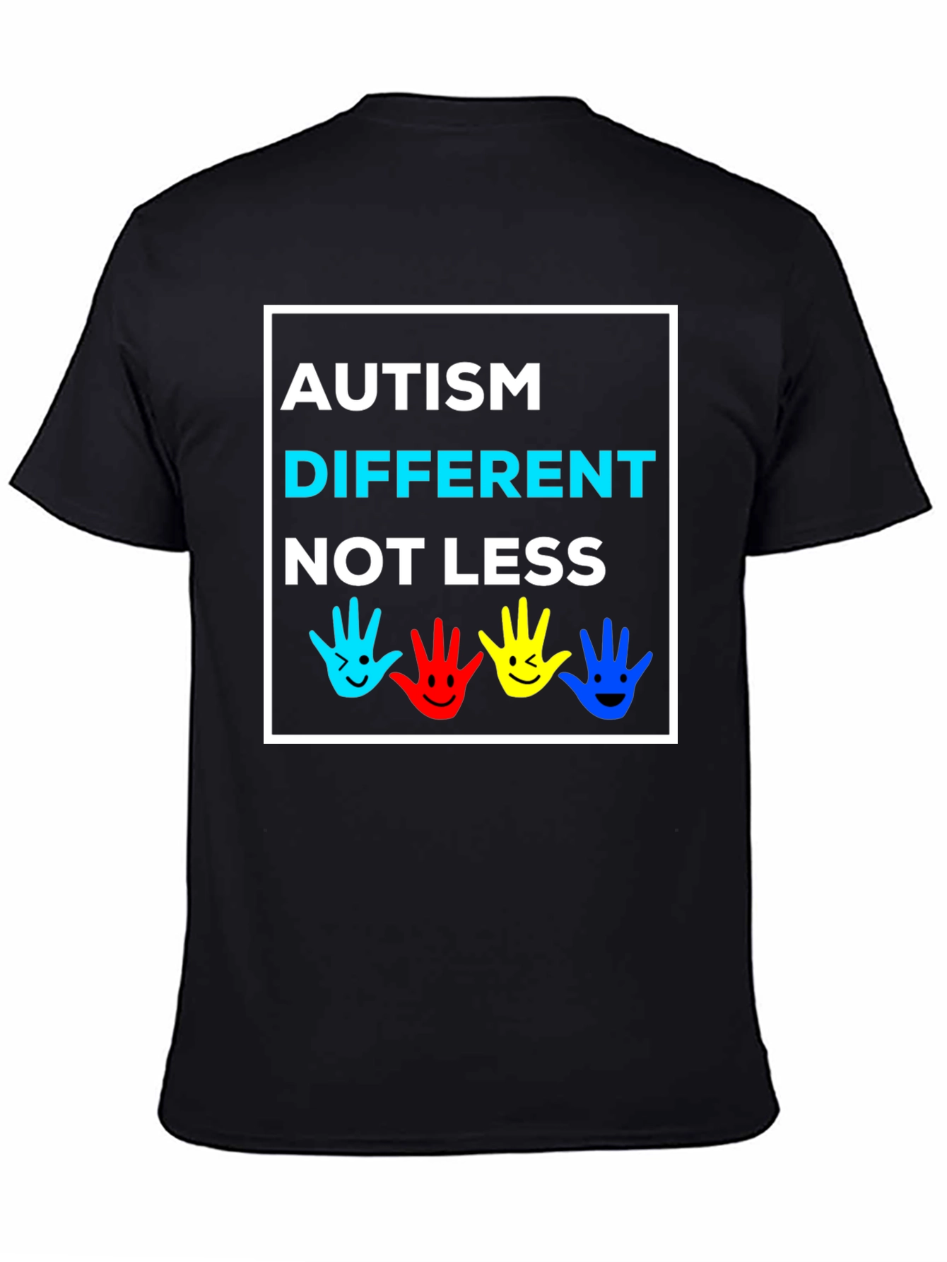 Autism Awareness T-Shirt - Different Not Less