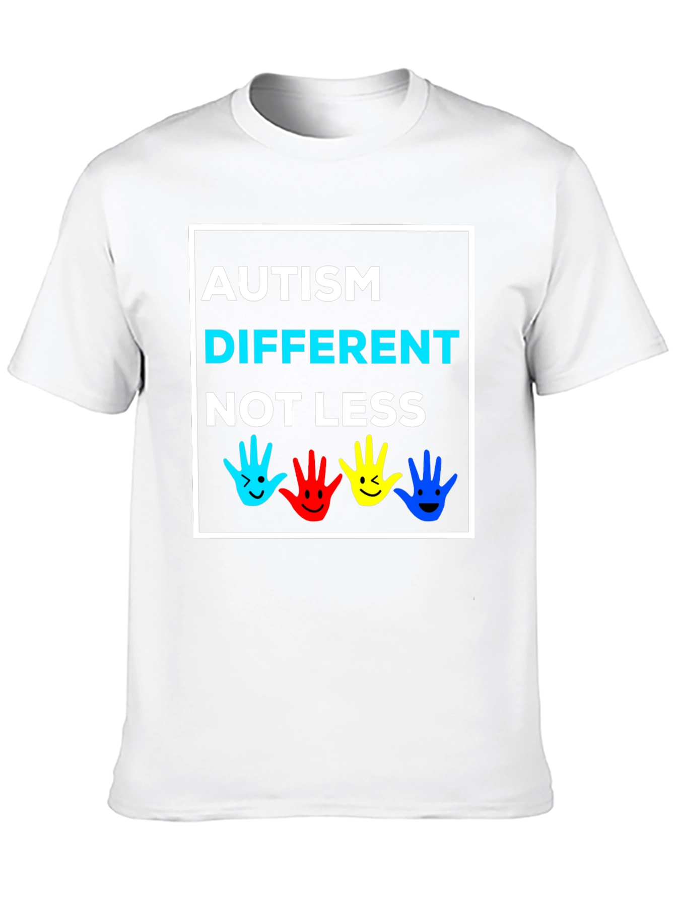 Autism Awareness T-Shirt - Different Not Less