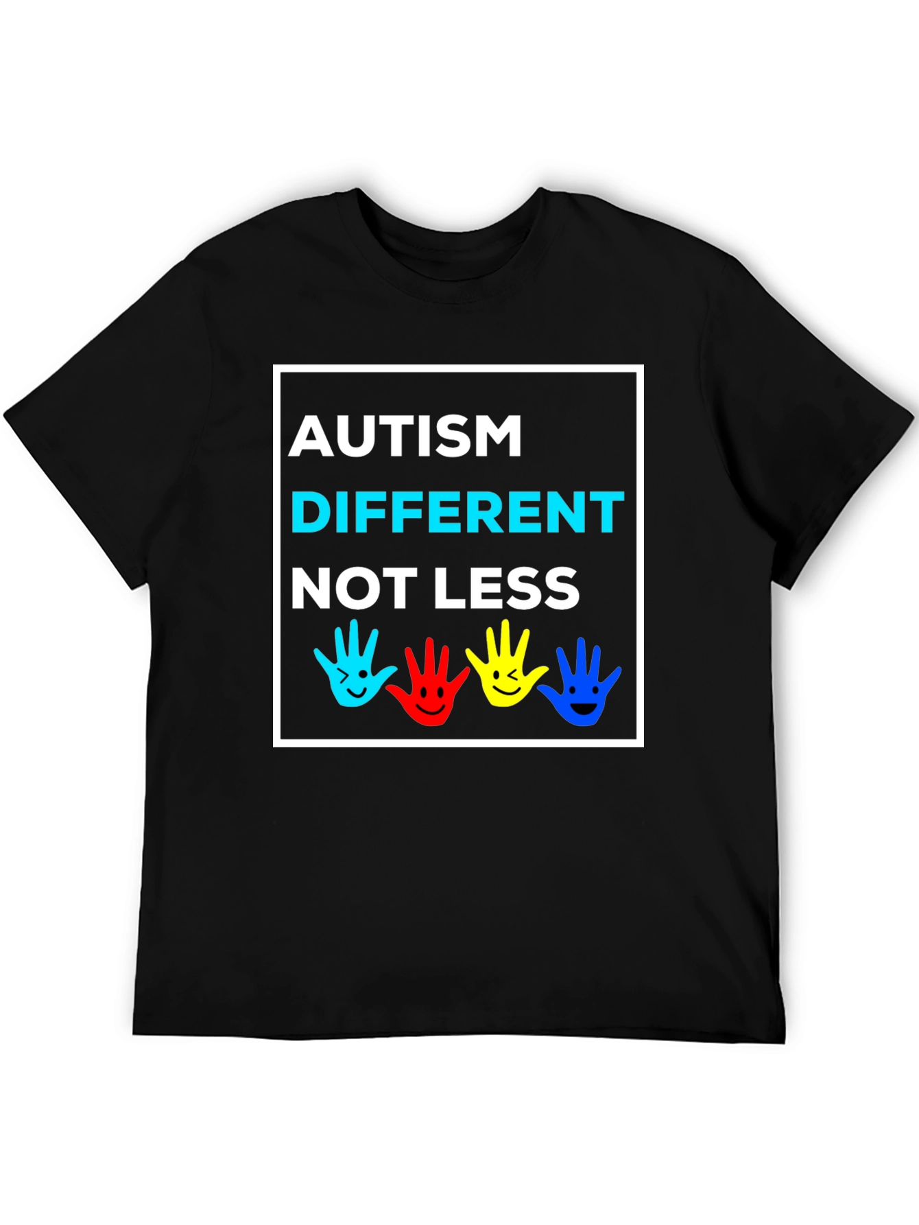 Autism Awareness T-Shirt - Different Not Less