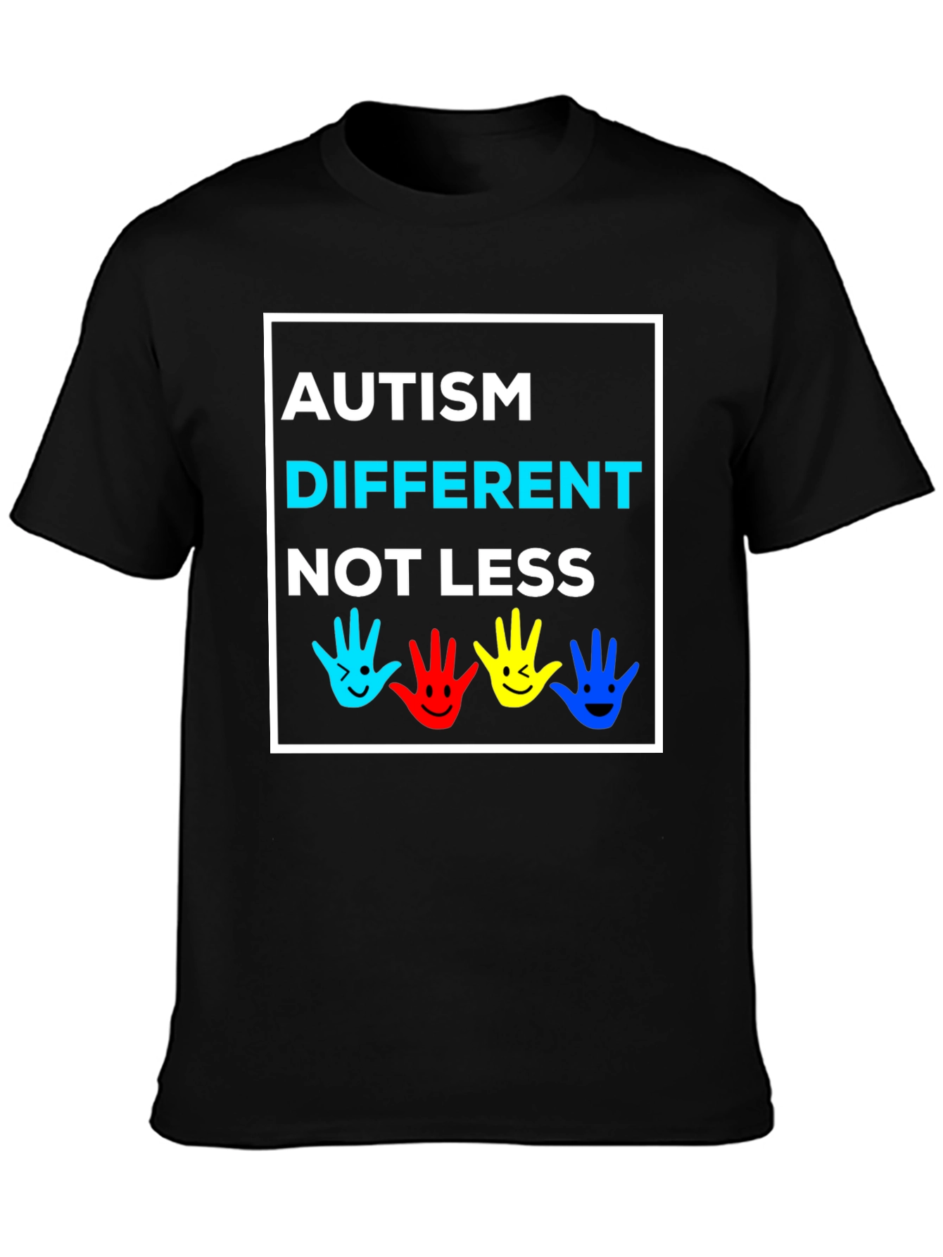 Autism Awareness T-Shirt - Different Not Less