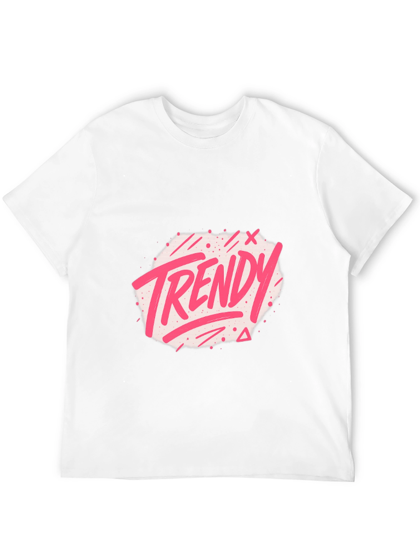 Trendy Graphic Black T-Shirt