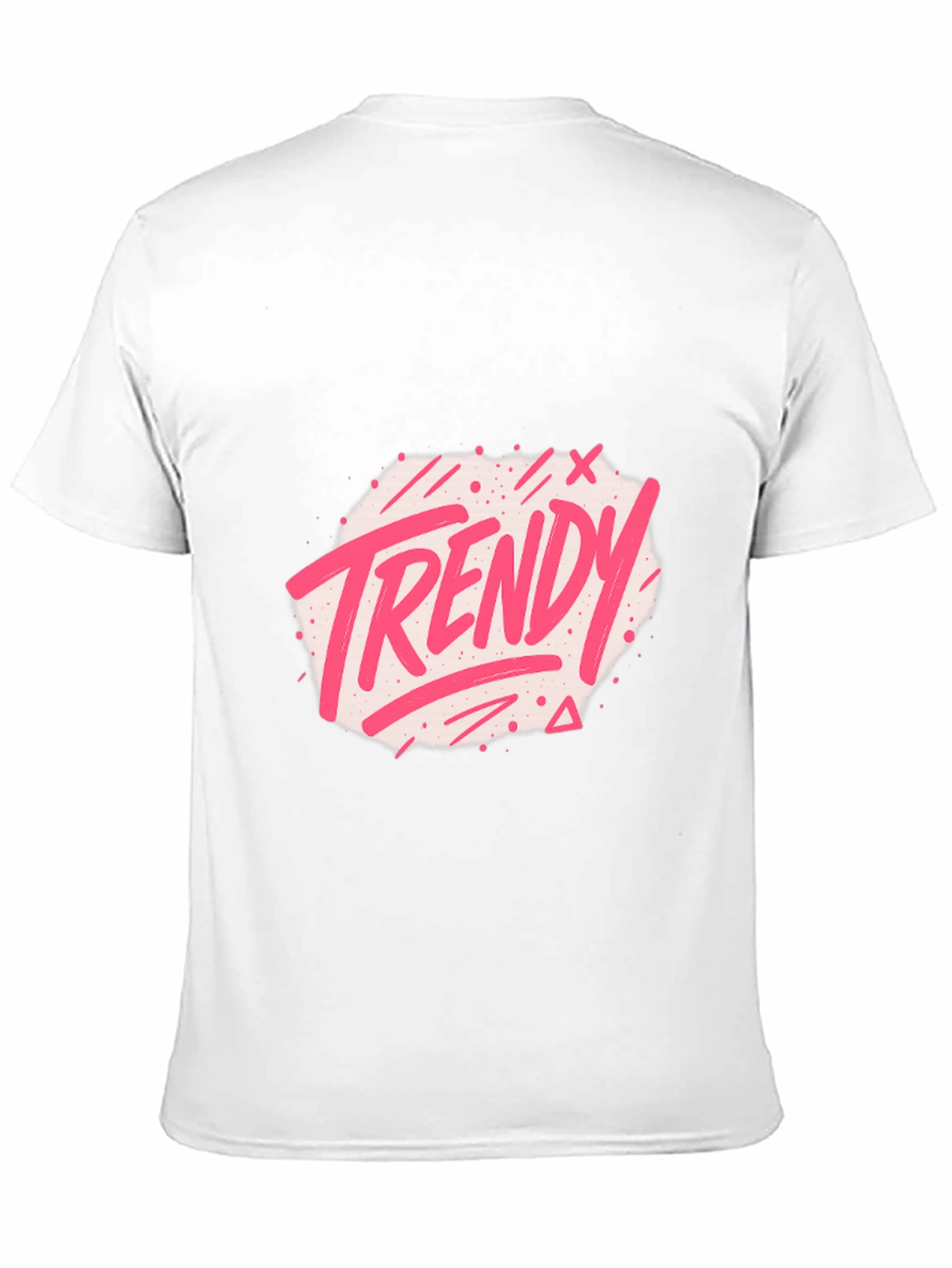 Trendy Graphic Black T-Shirt