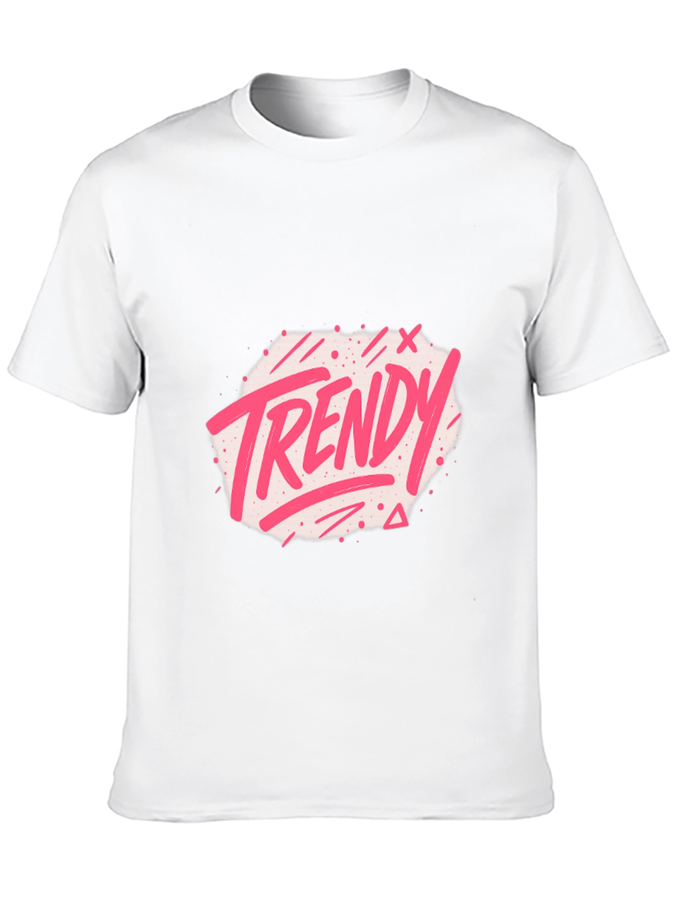 Trendy Graphic Black T-Shirt