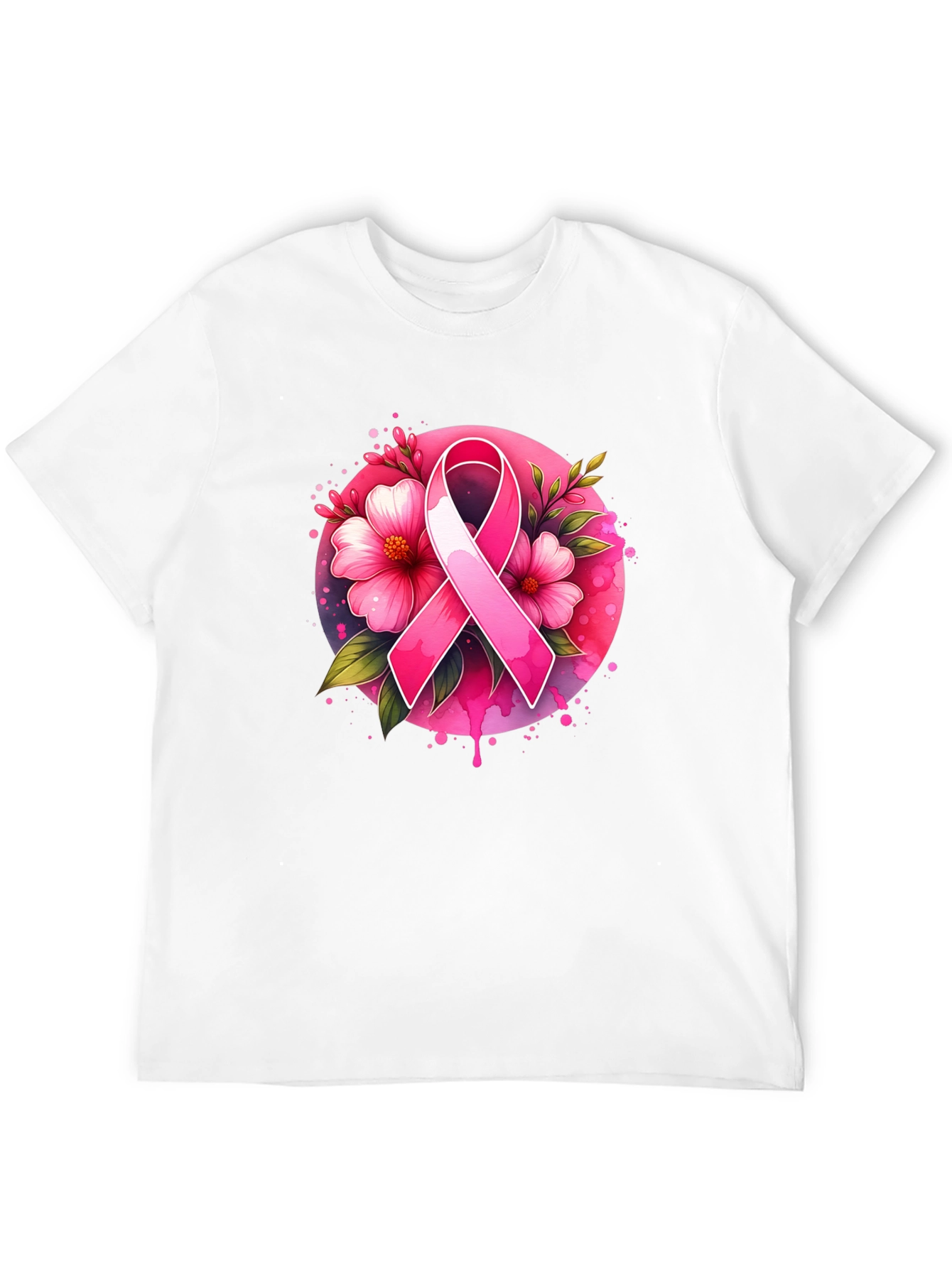 Breast Cancer Awareness Ribbon T-Shirt