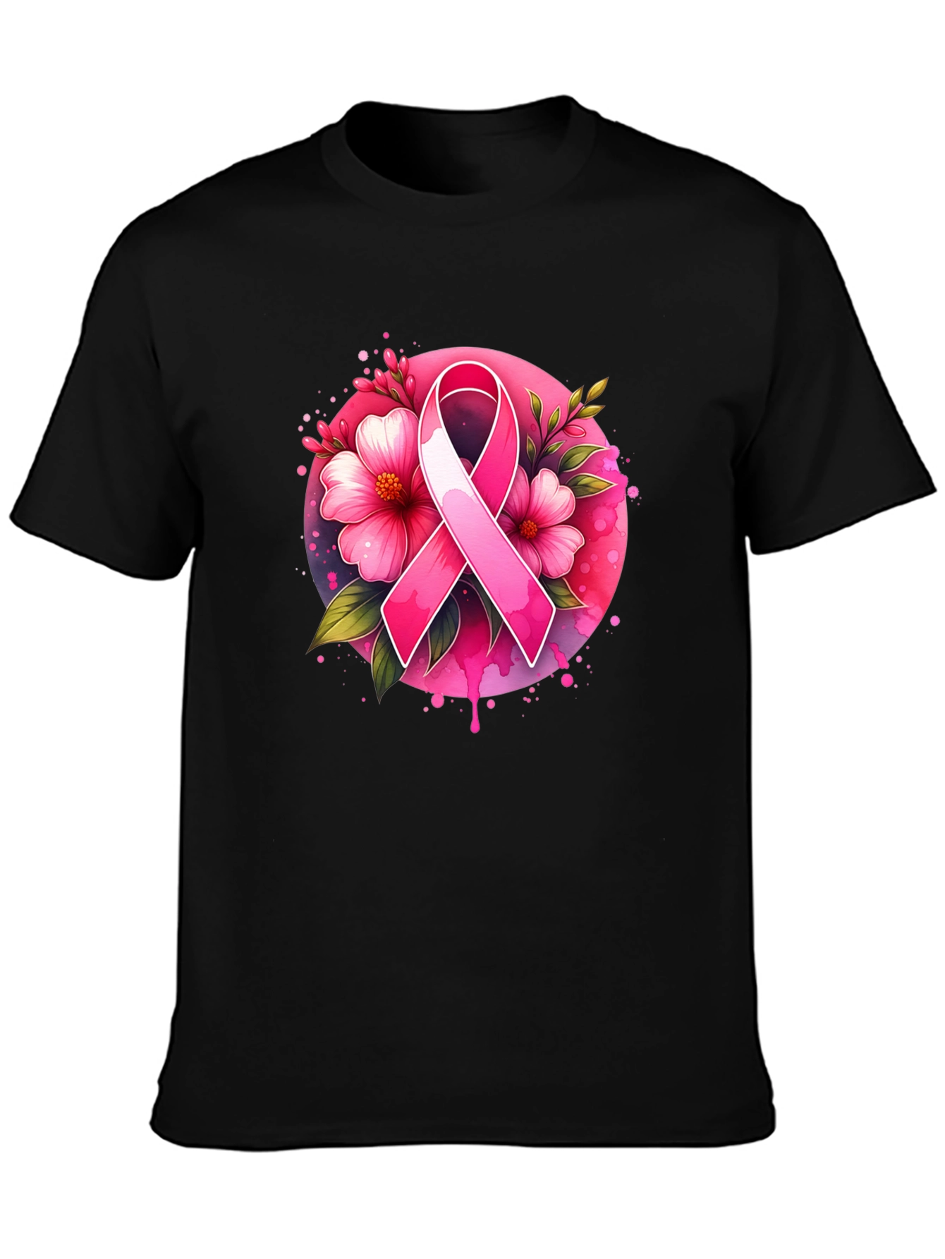 Breast Cancer Awareness Ribbon T-Shirt