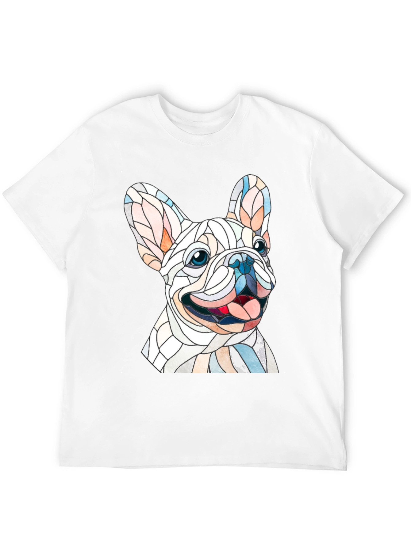 French Bulldog Art T-Shirt - Black