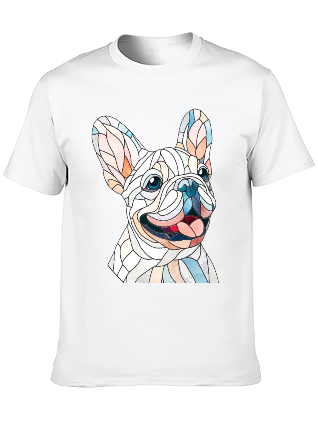 French Bulldog Art T-Shirt - Black