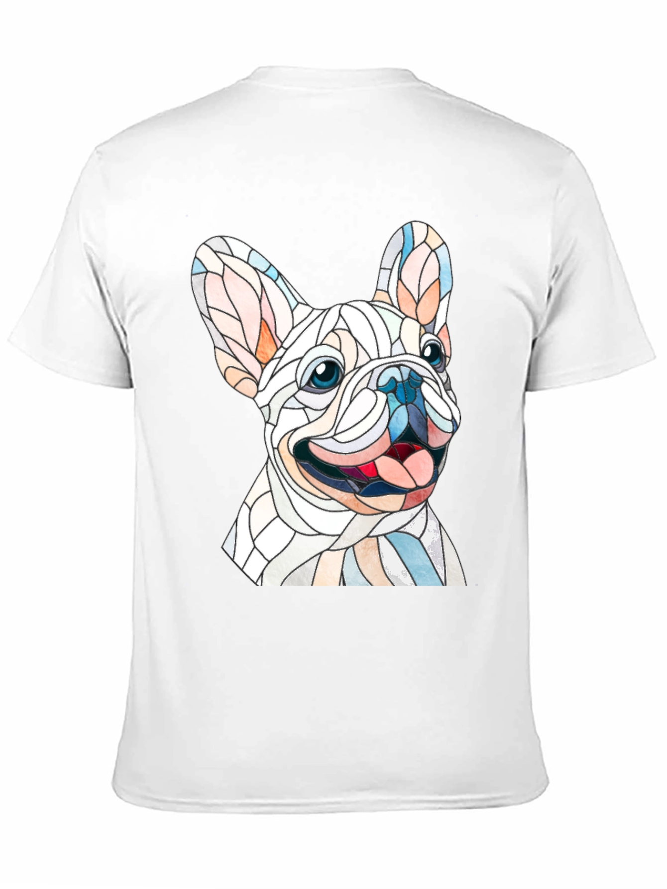 French Bulldog Art T-Shirt - Black