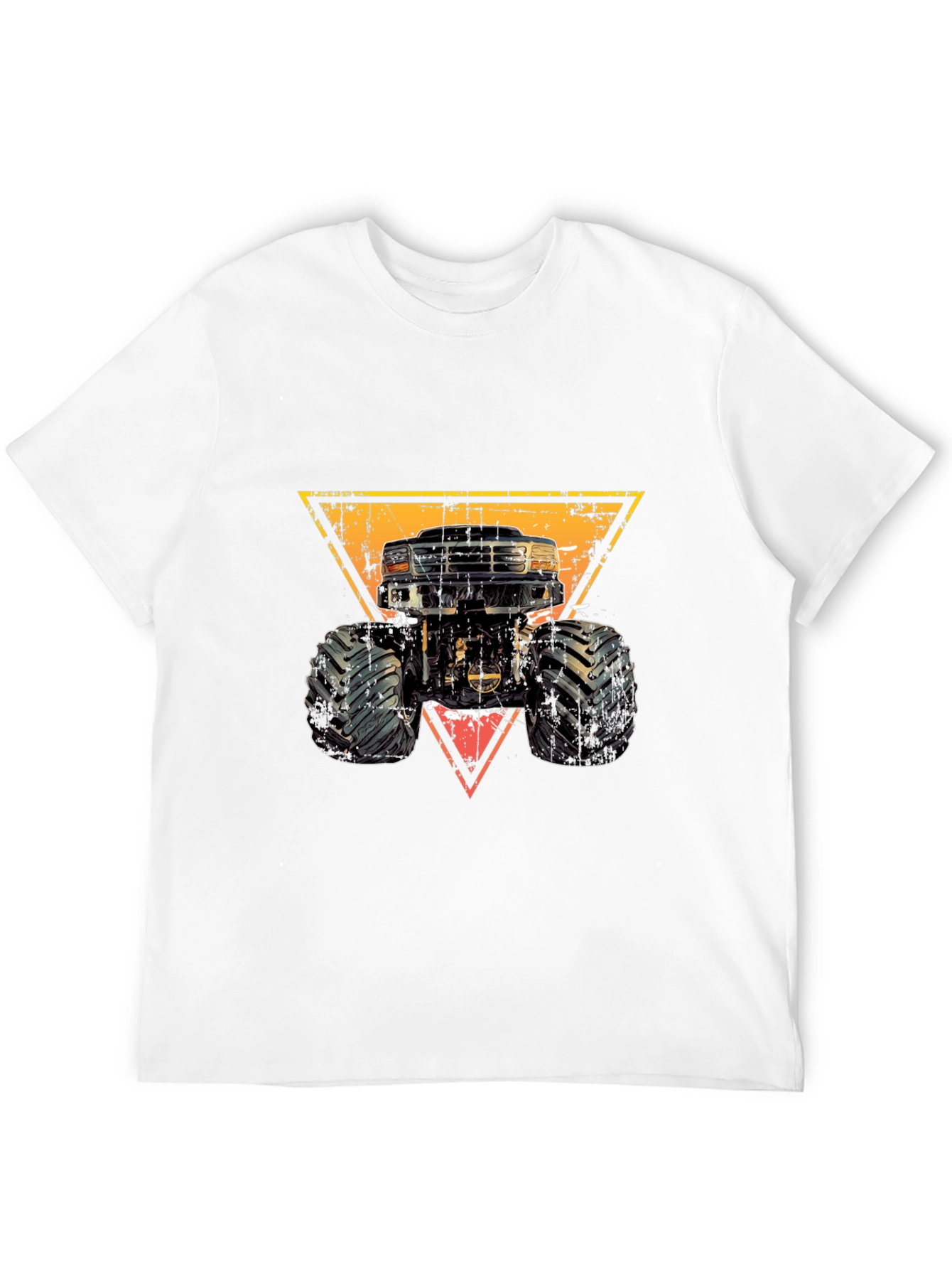 Monster Truck Graphic Tee - Black