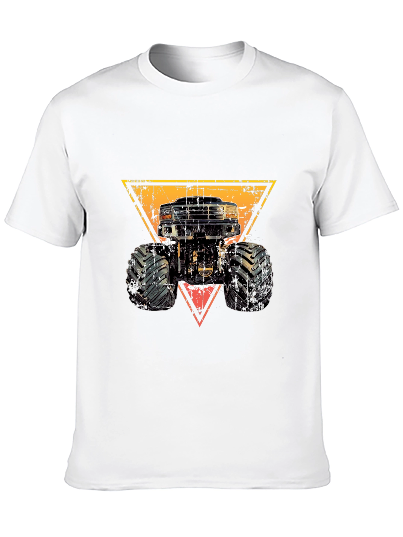Monster Truck Graphic Tee - Black