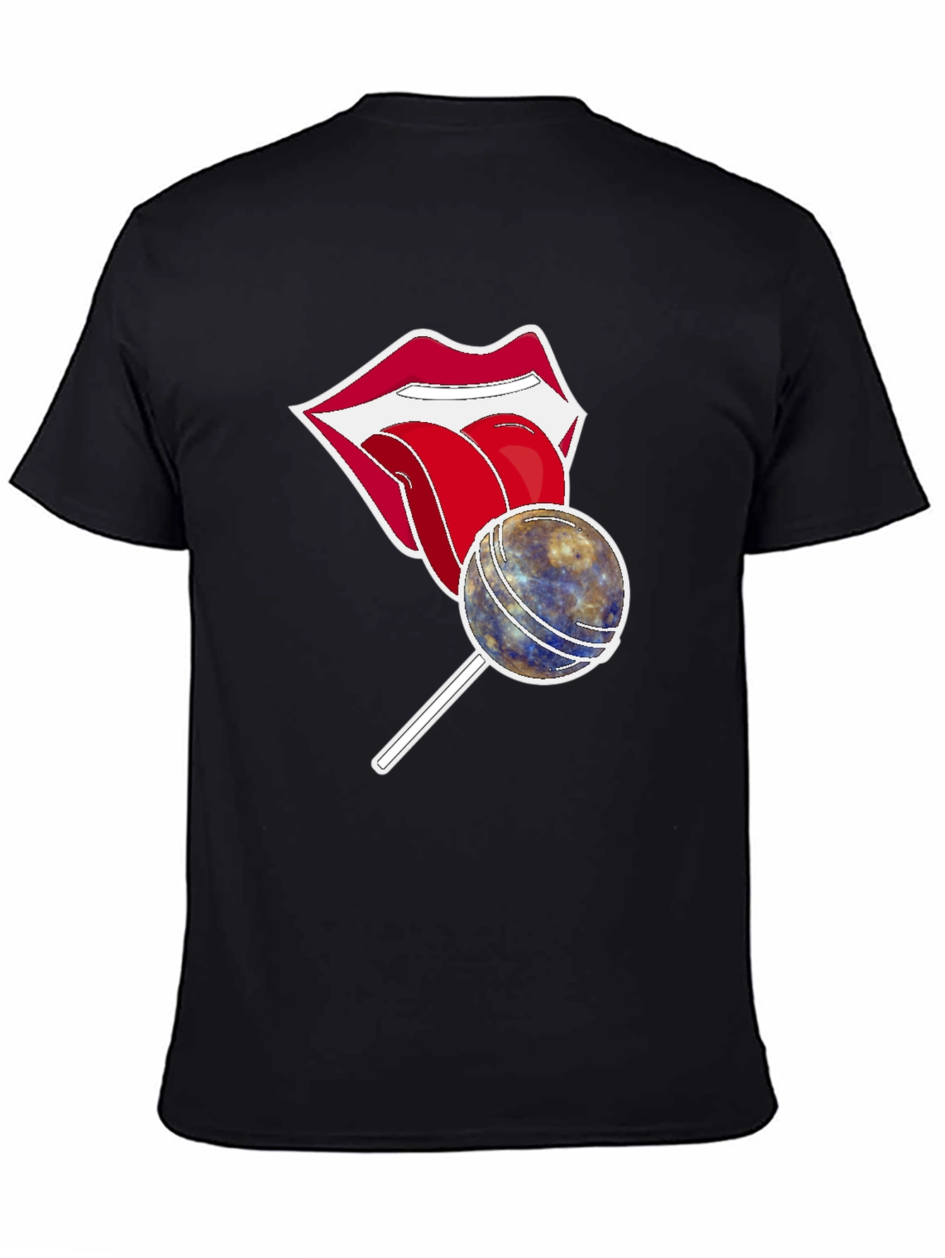 Lips Lollipop Graphic T-Shirt