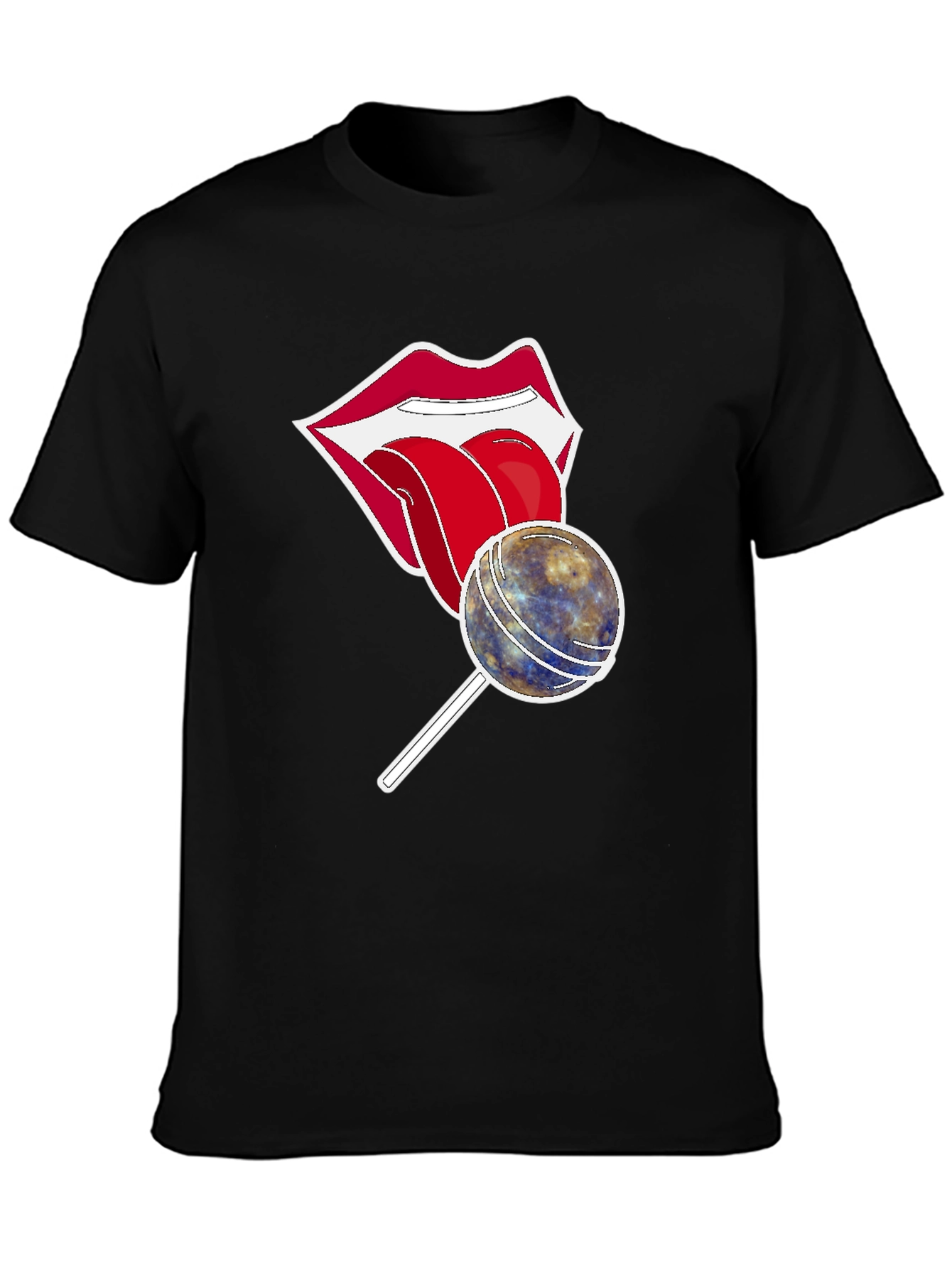 Lips Lollipop Graphic T-Shirt
