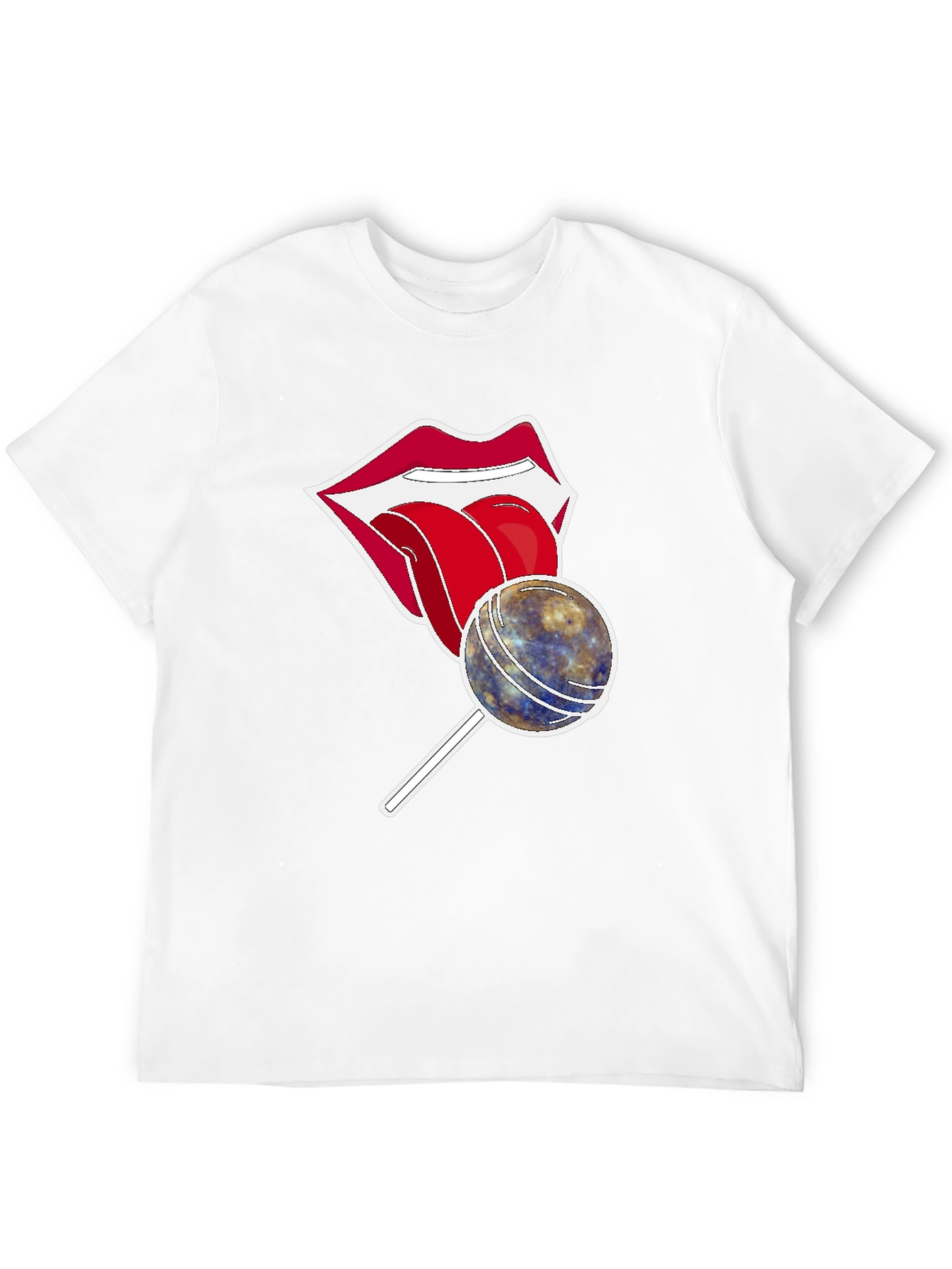 Lips Lollipop Graphic T-Shirt