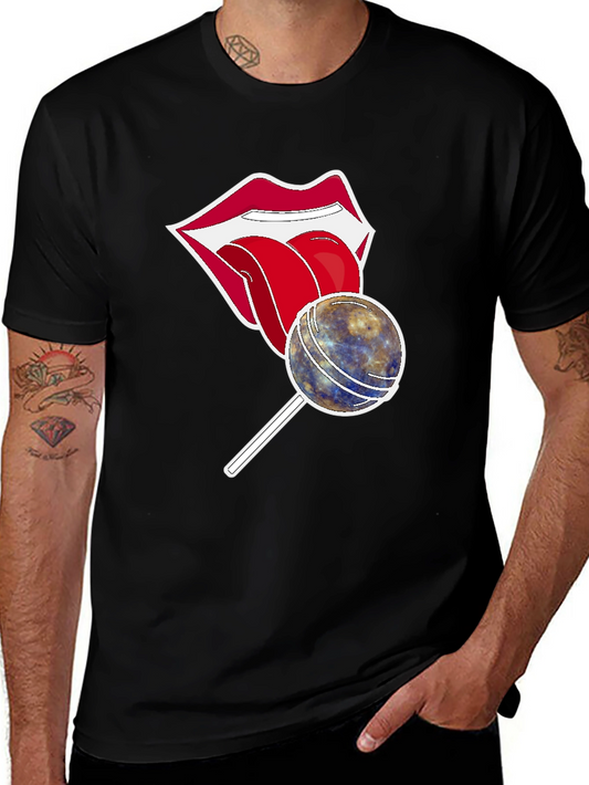Lips Lollipop Graphic T-Shirt