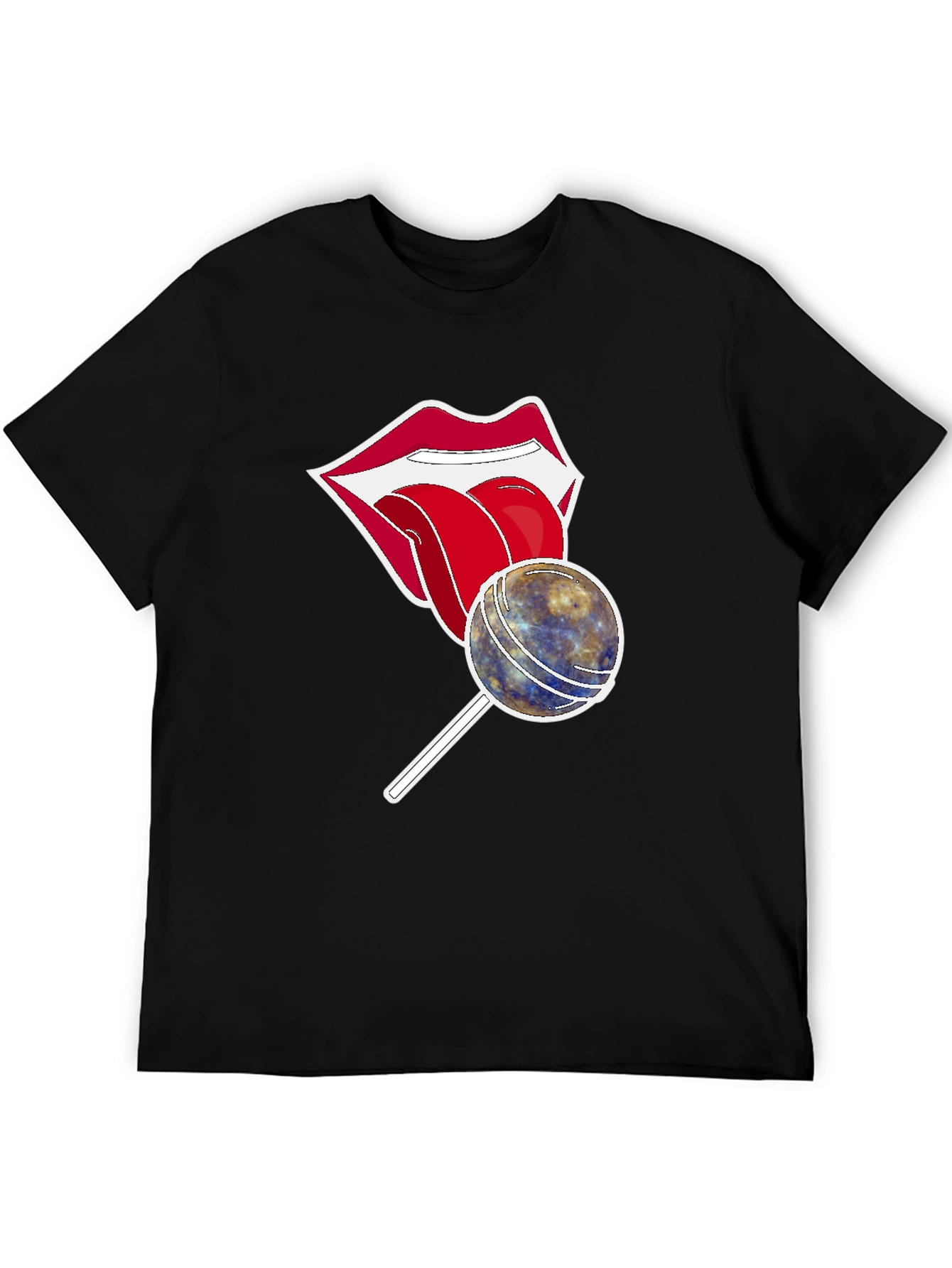 Lips Lollipop Graphic T-Shirt