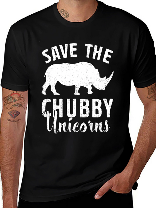Save The Chubby Unicorns Tee Shirt
