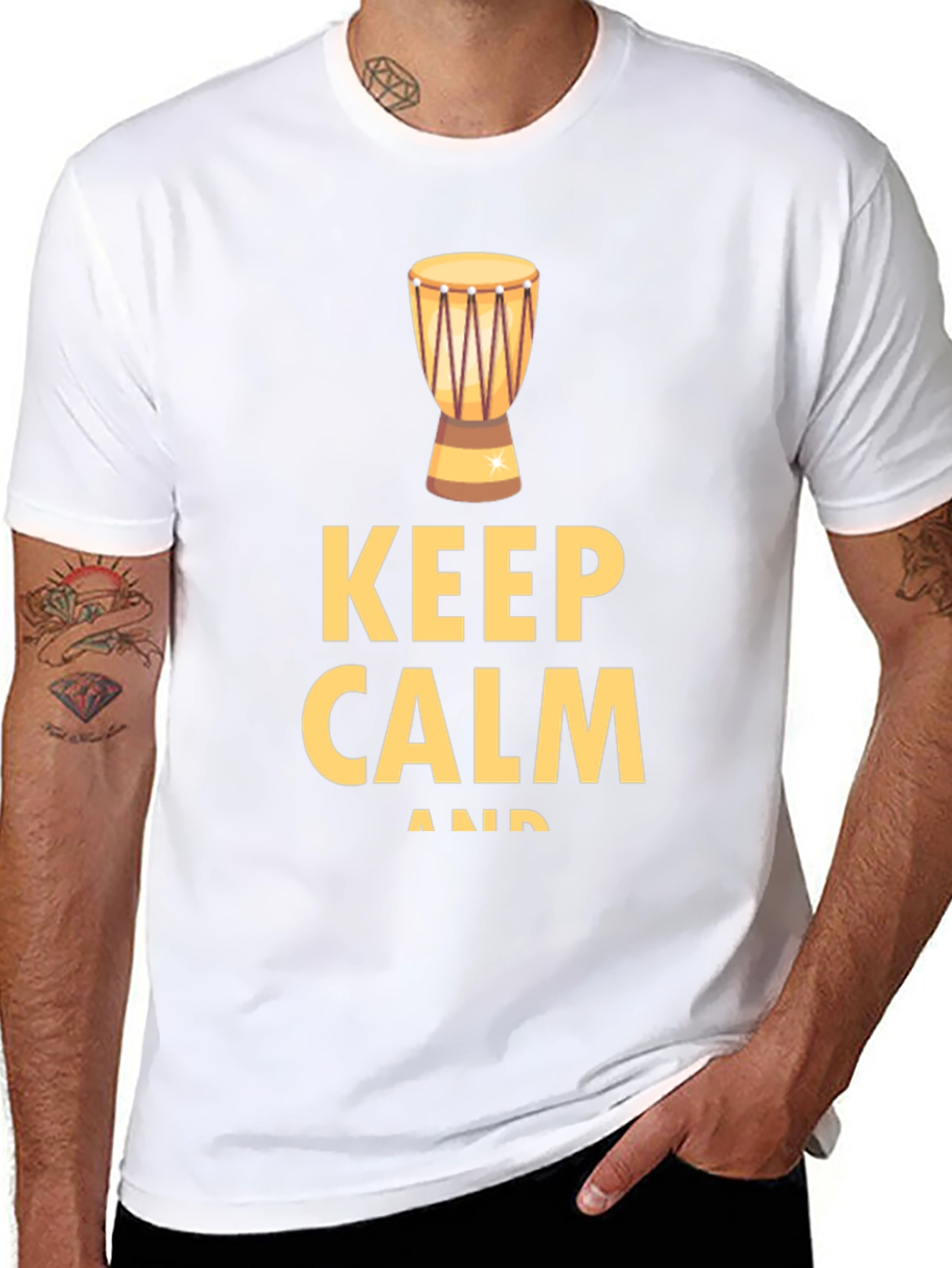 Keep Calm & Drum On T-Shirt