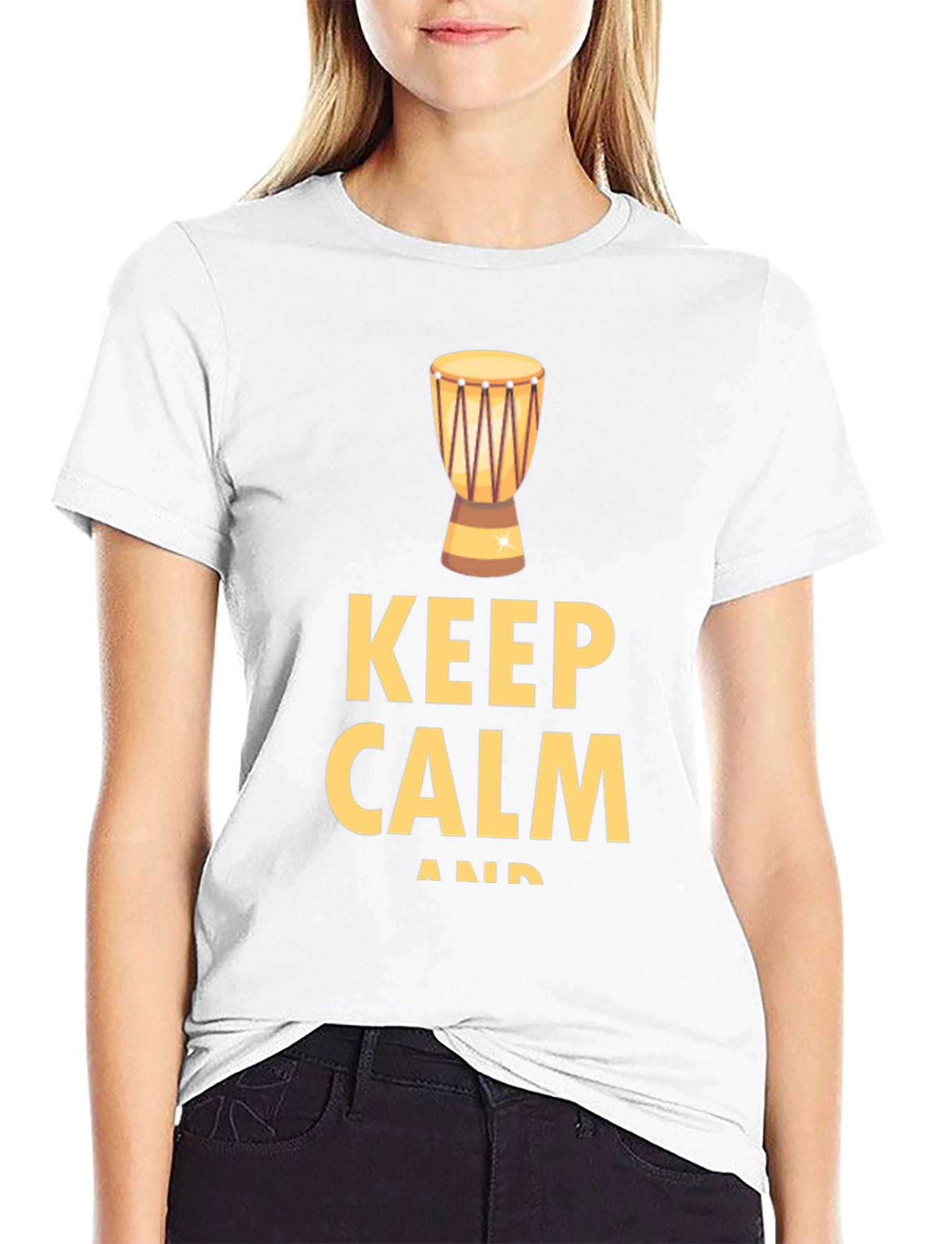 Keep Calm & Drum On T-Shirt