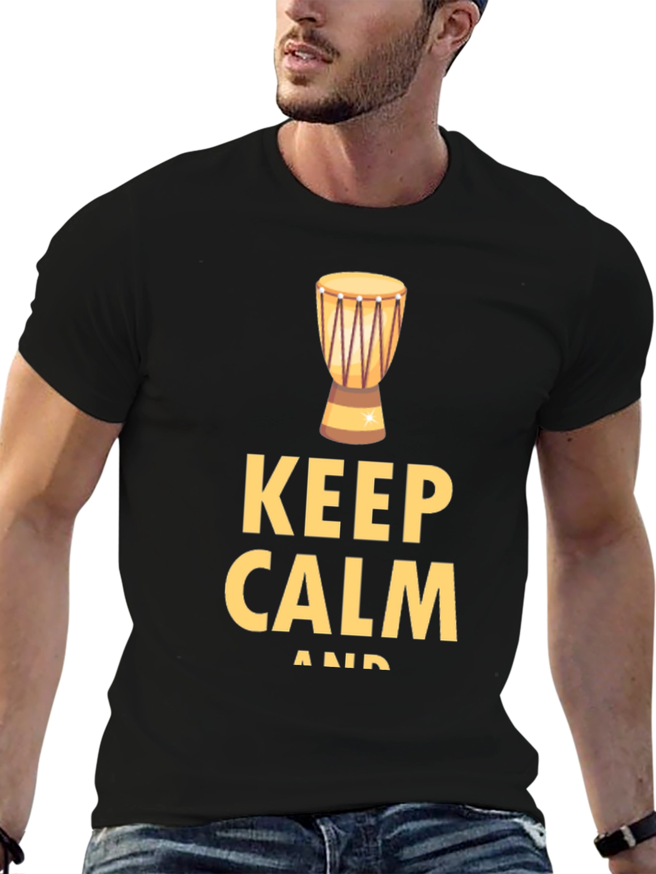 Keep Calm & Drum On T-Shirt