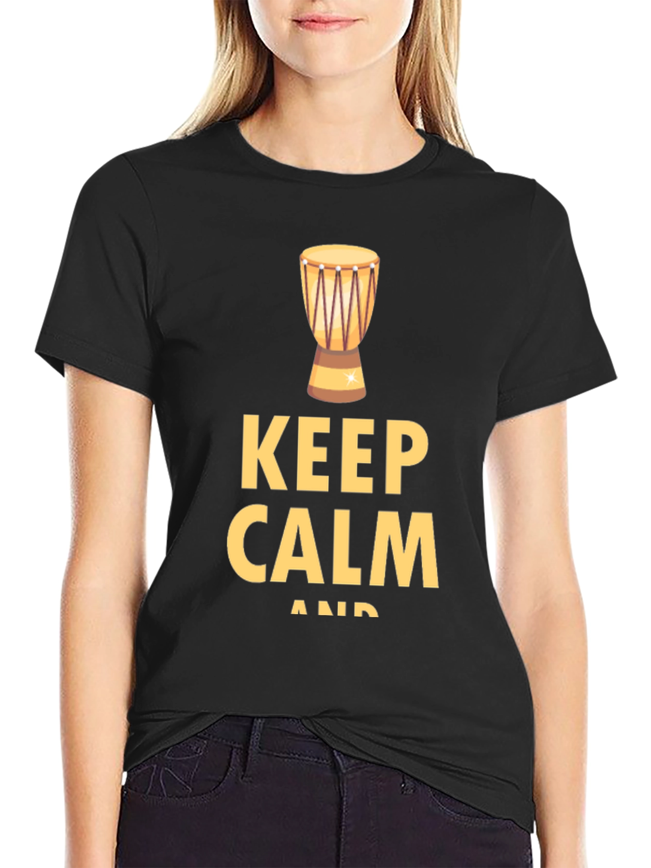Keep Calm & Drum On T-Shirt