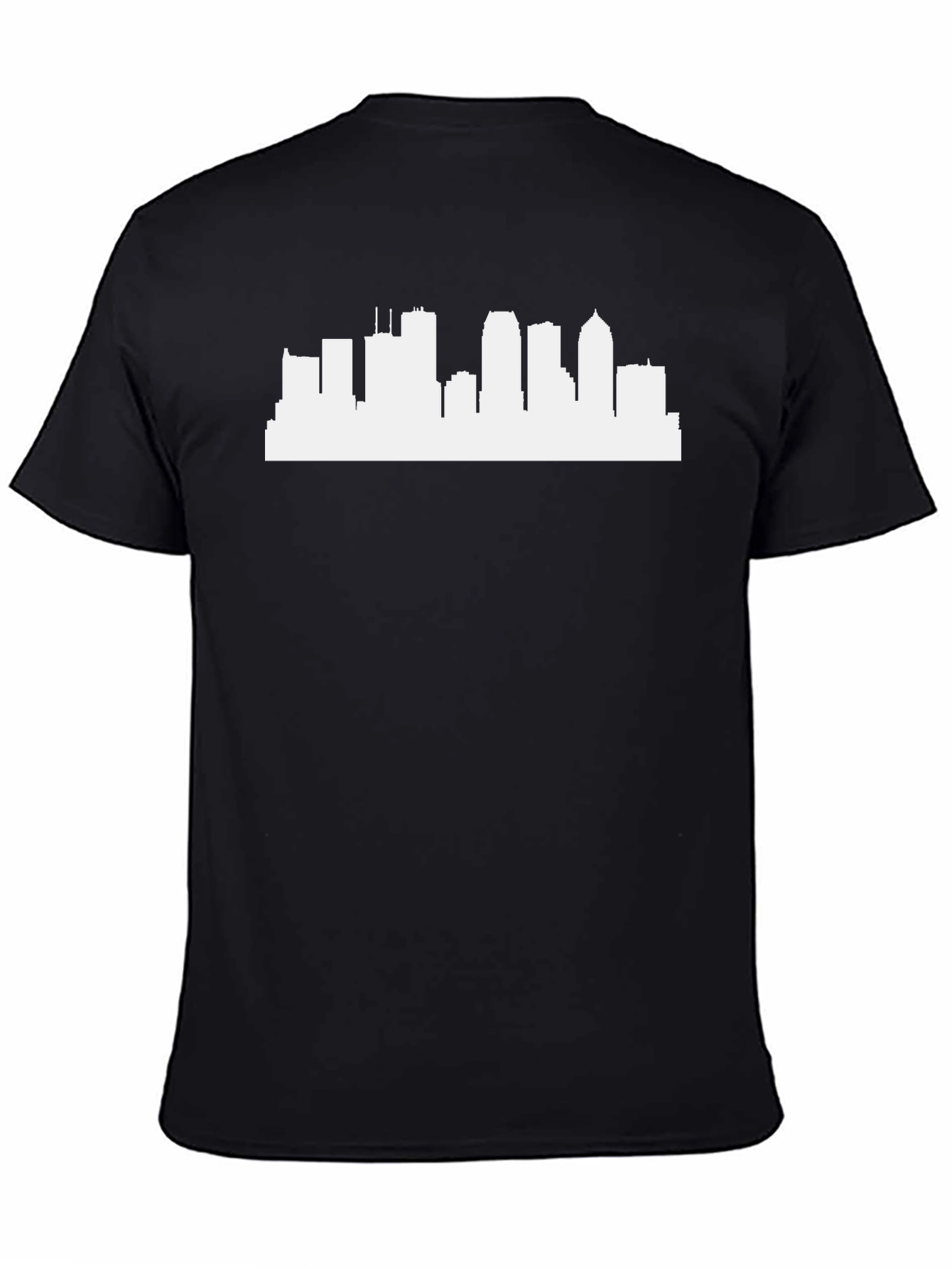 Cityscape Graphic T-Shirt - Modern Silhouette Tee