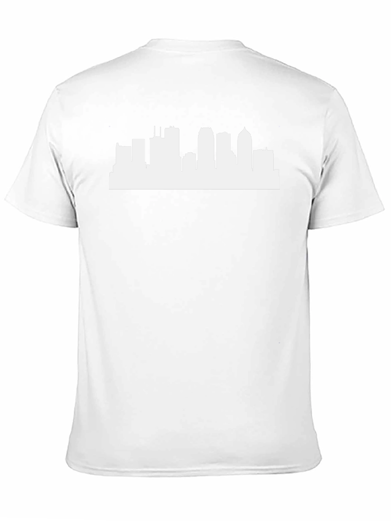 Cityscape Graphic T-Shirt - Modern Silhouette Tee