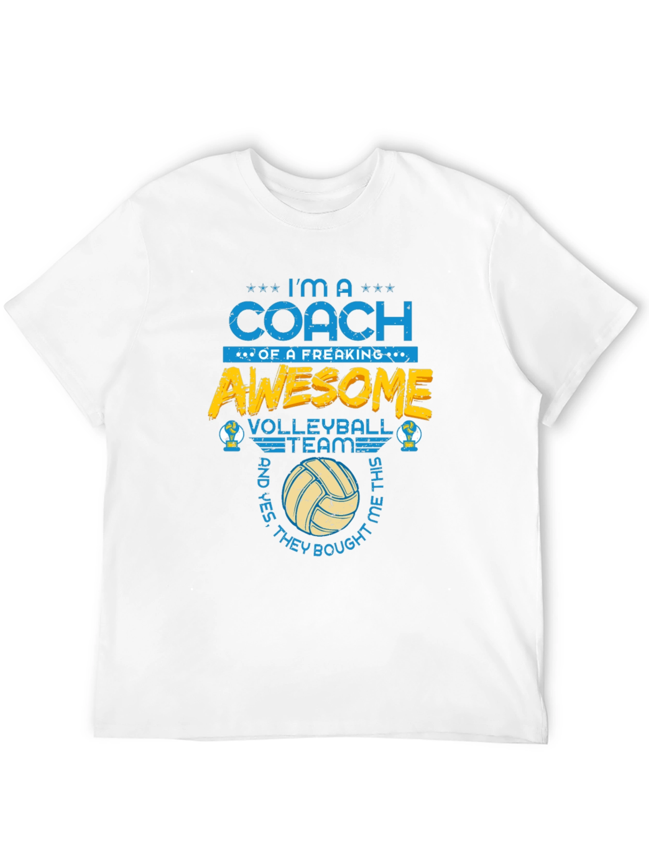 Awesome Volleyball Coach T-Shirt