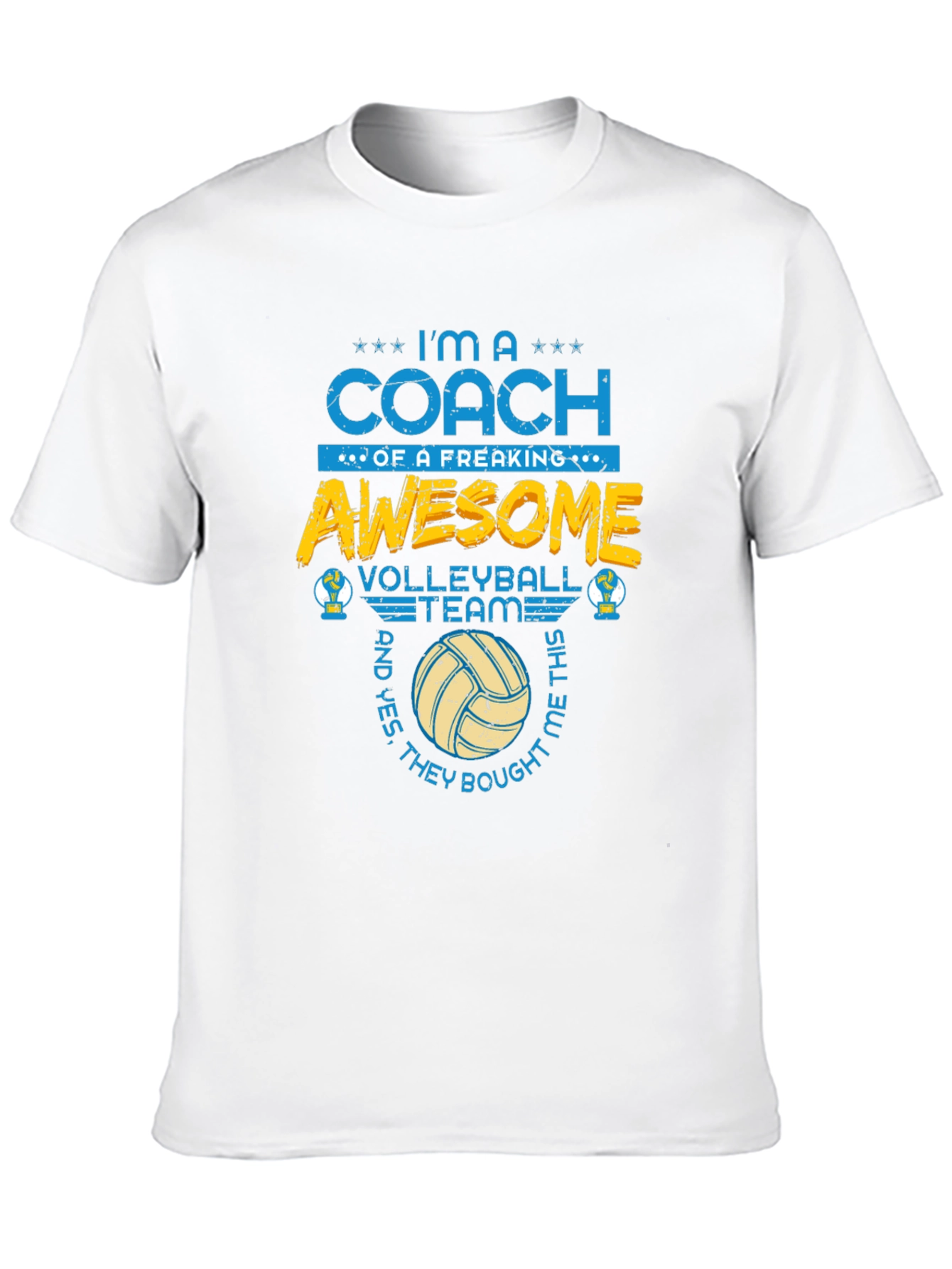 Awesome Volleyball Coach T-Shirt