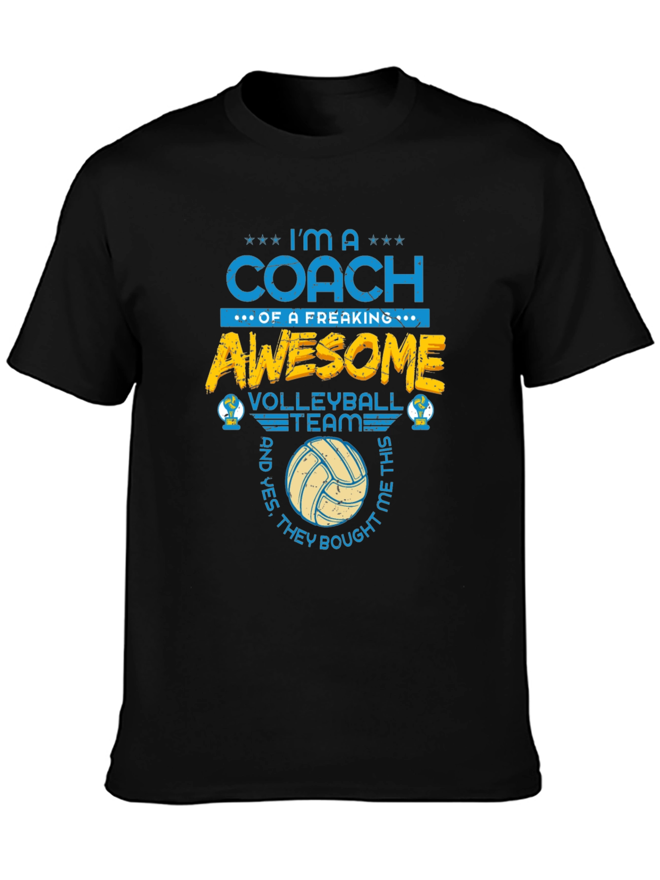 Awesome Volleyball Coach T-Shirt