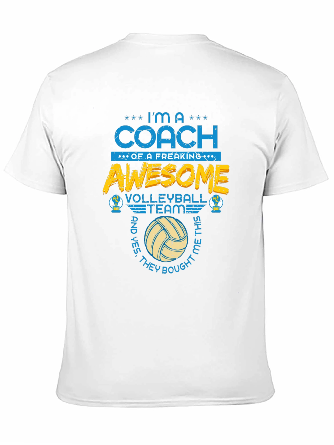 Awesome Volleyball Coach T-Shirt