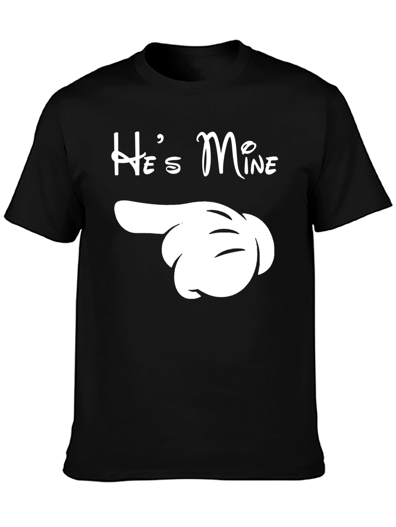 Hes Mine Matching Couple Shirt