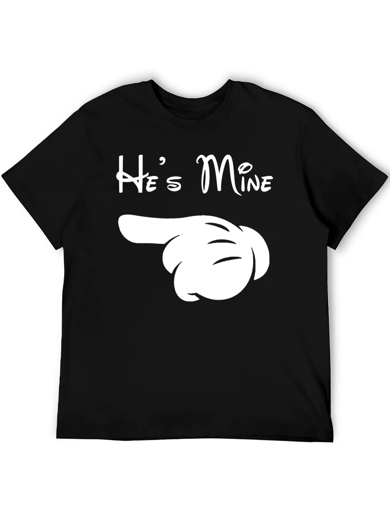 Hes Mine Matching Couple Shirt