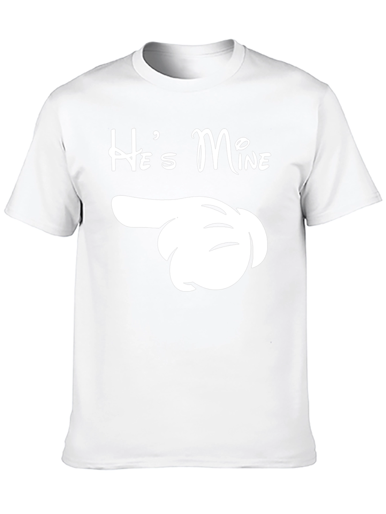Hes Mine Matching Couple Shirt