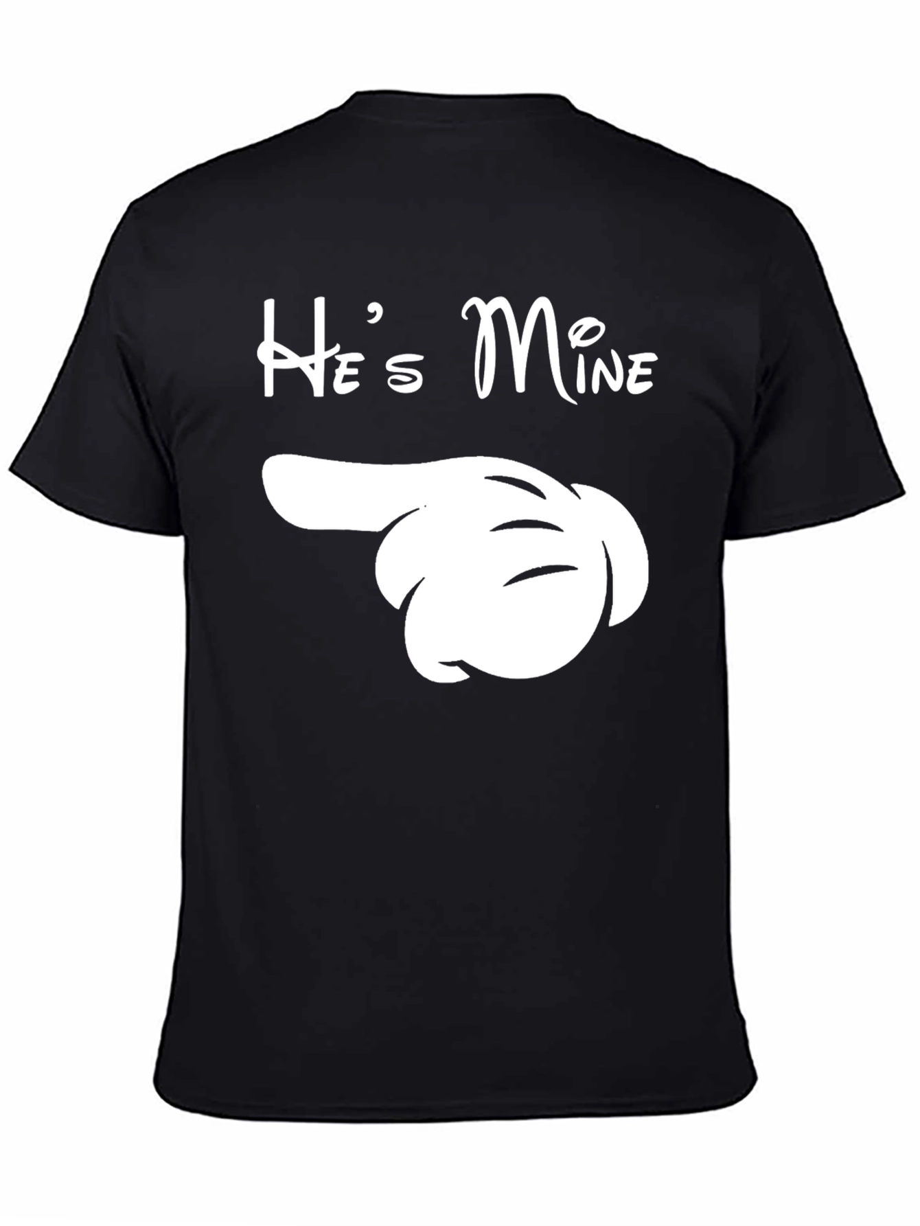 Hes Mine Matching Couple Shirt