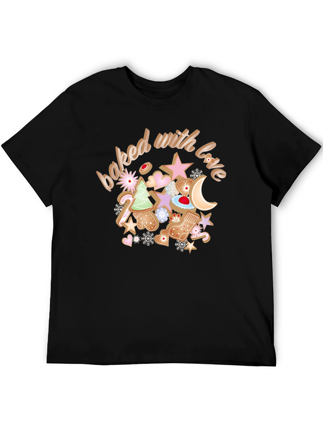 Baked With Love Holiday Gingerbread T-Shirt