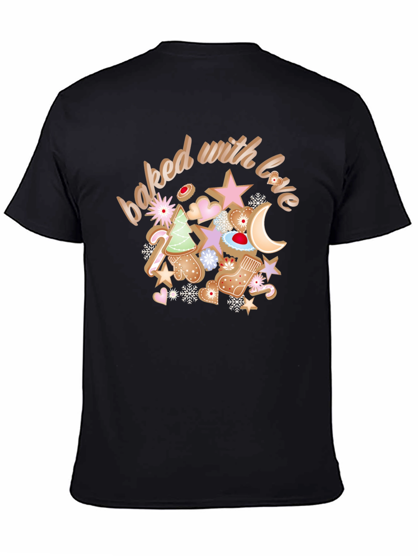 Baked With Love Holiday Gingerbread T-Shirt