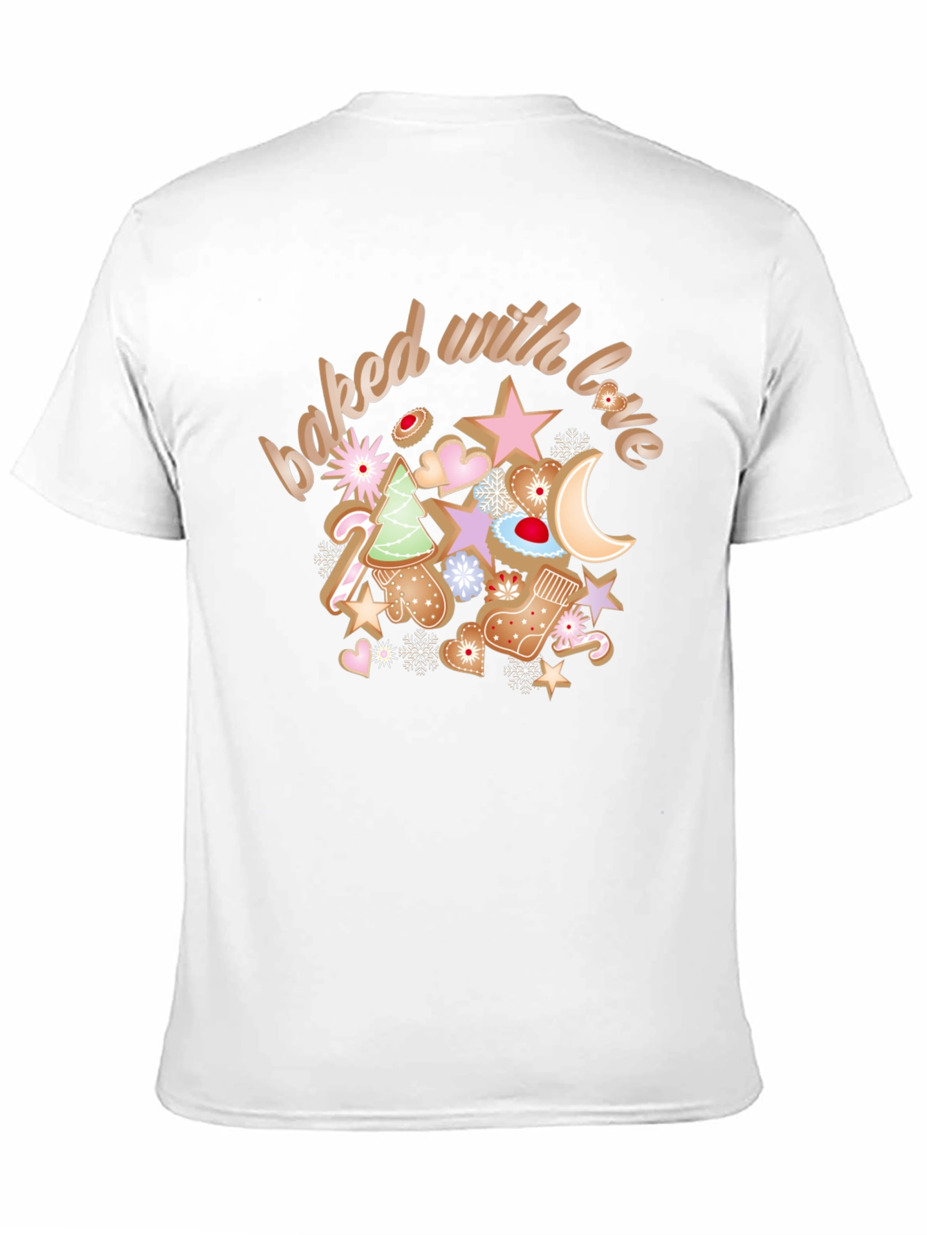 Baked With Love Holiday Gingerbread T-Shirt
