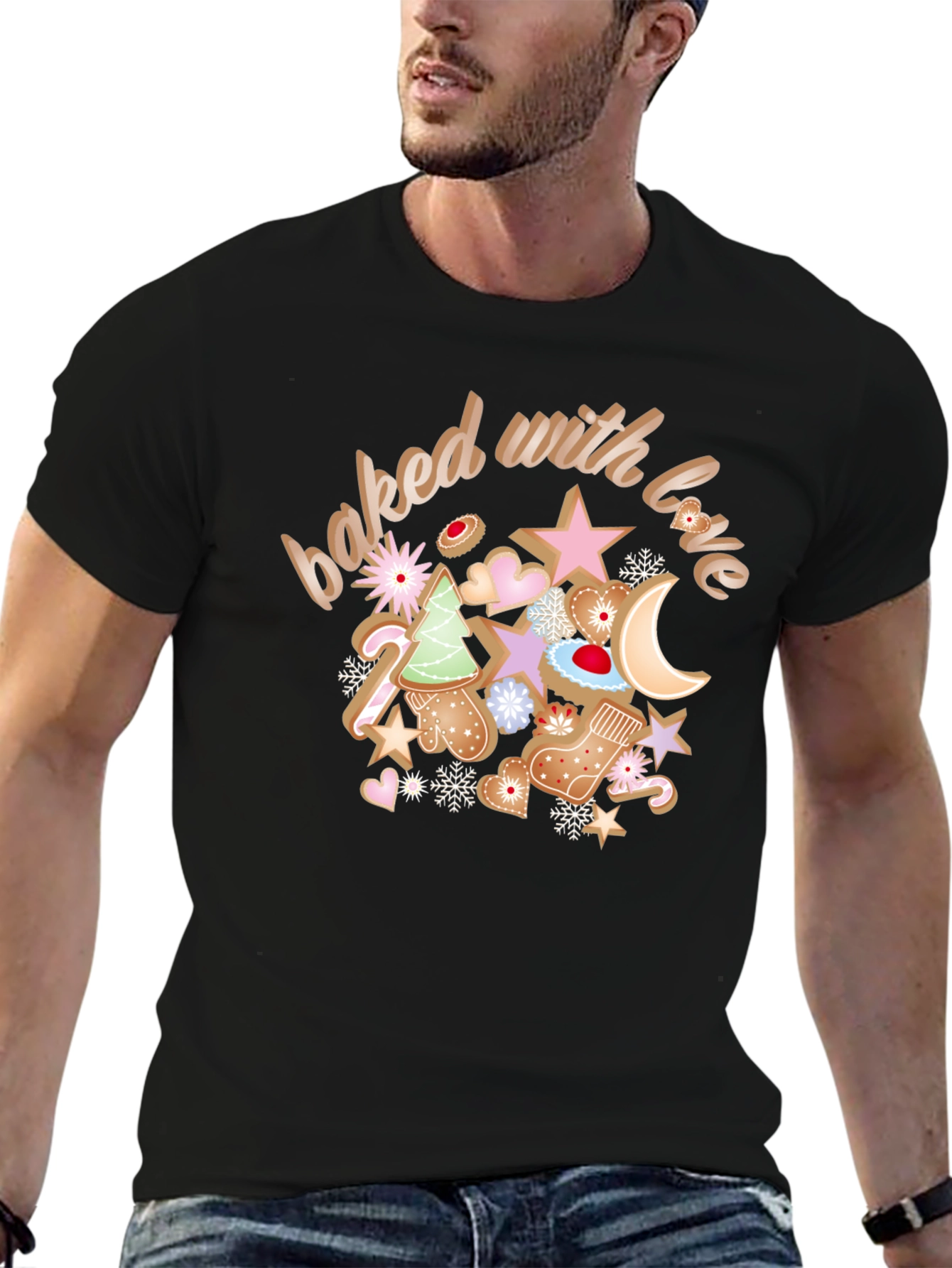 Baked With Love Holiday Gingerbread T-Shirt