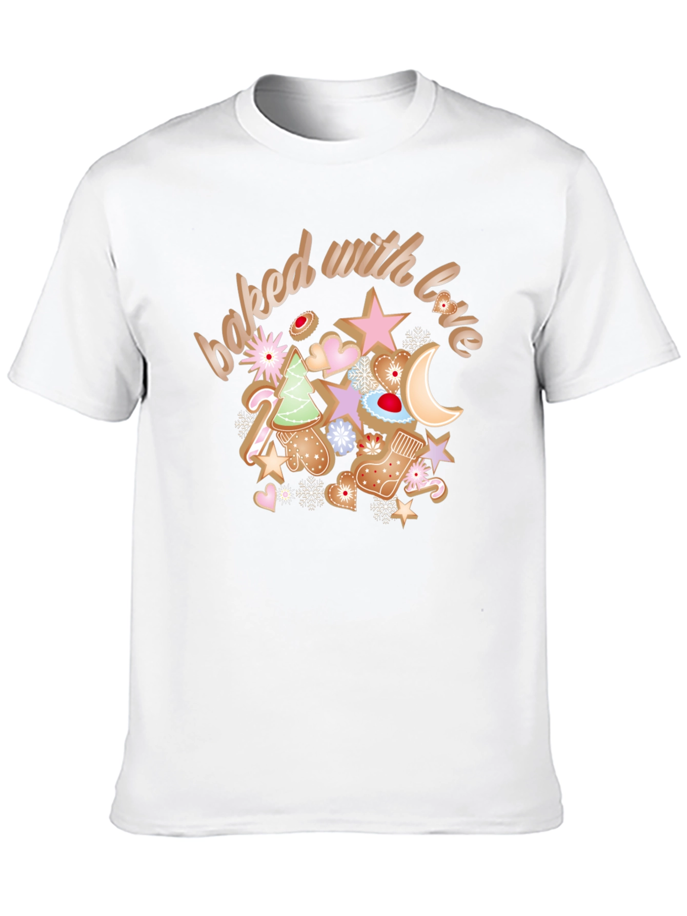 Baked With Love Holiday Gingerbread T-Shirt