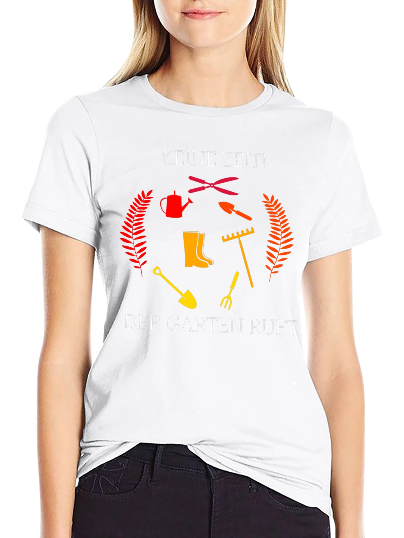 Gardener T-Shirt: Keine Zeit! Der Garten Ruft