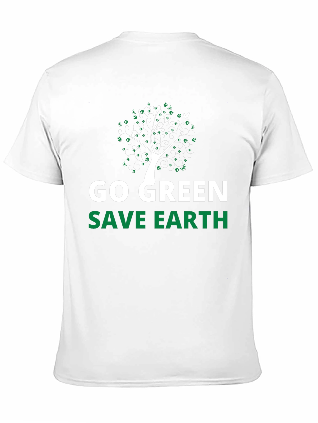 Go Green Save Earth Graphic Tee