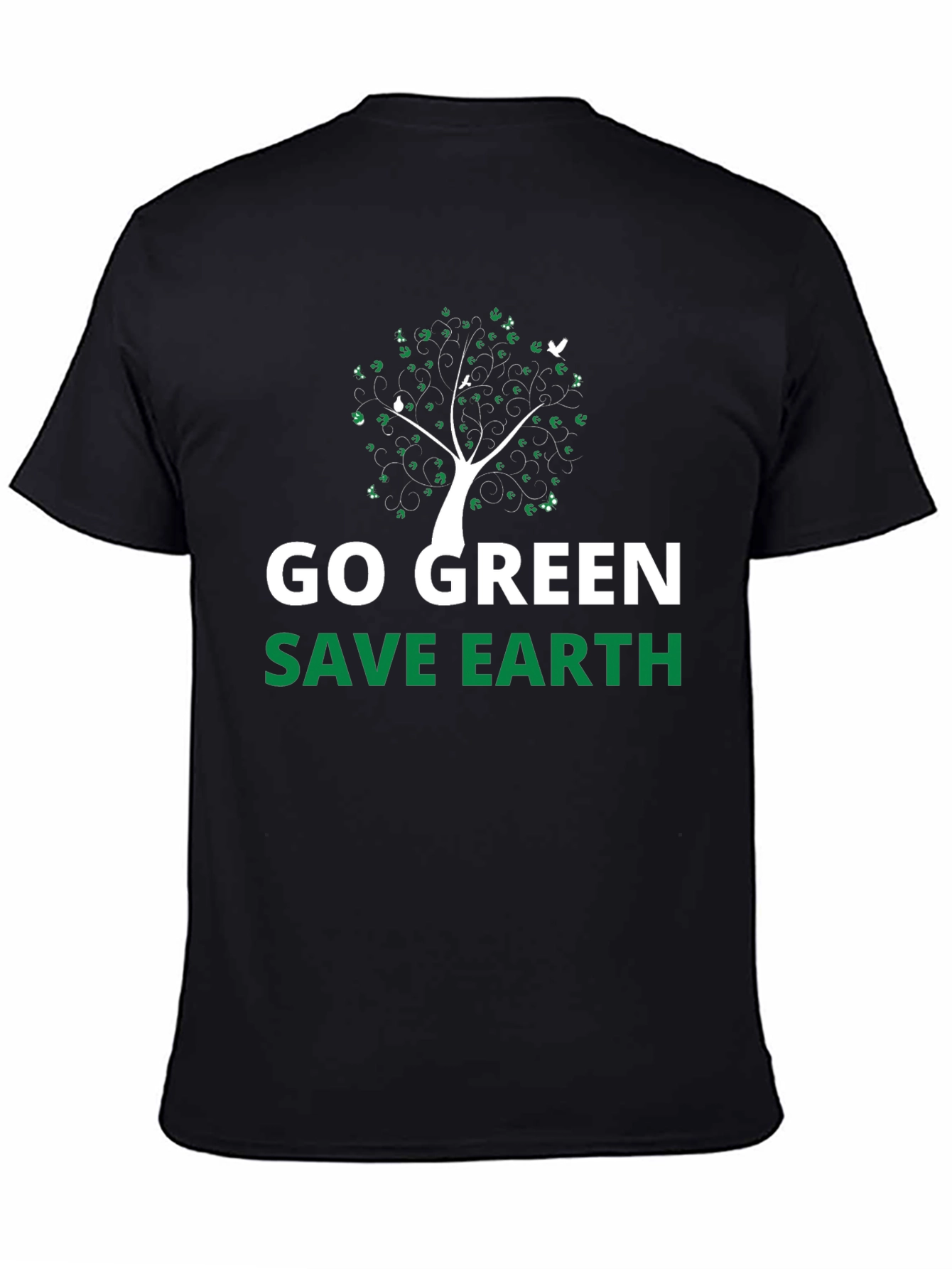 Go Green Save Earth Graphic Tee