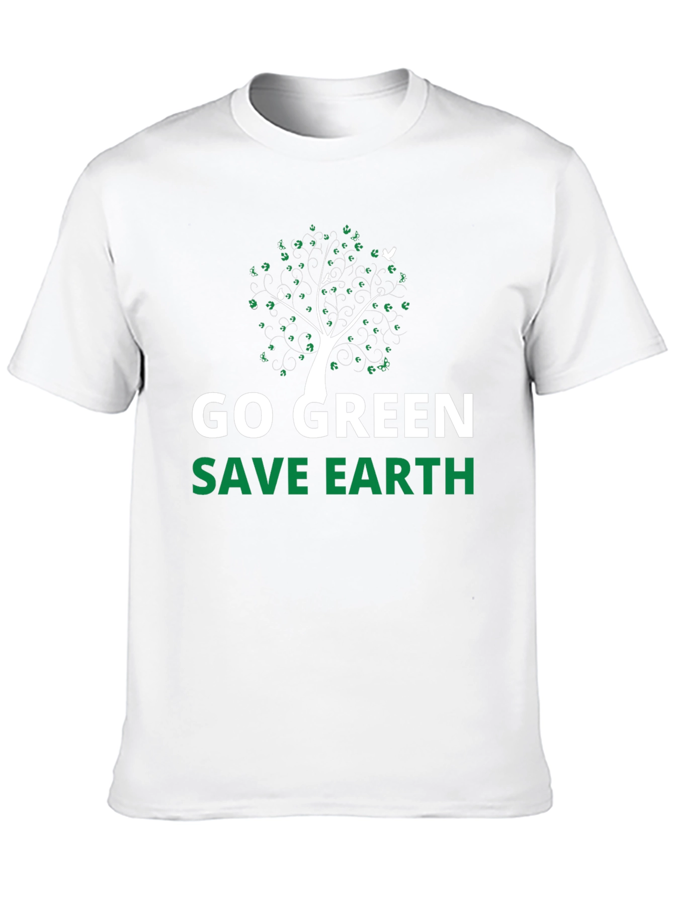 Go Green Save Earth Graphic Tee