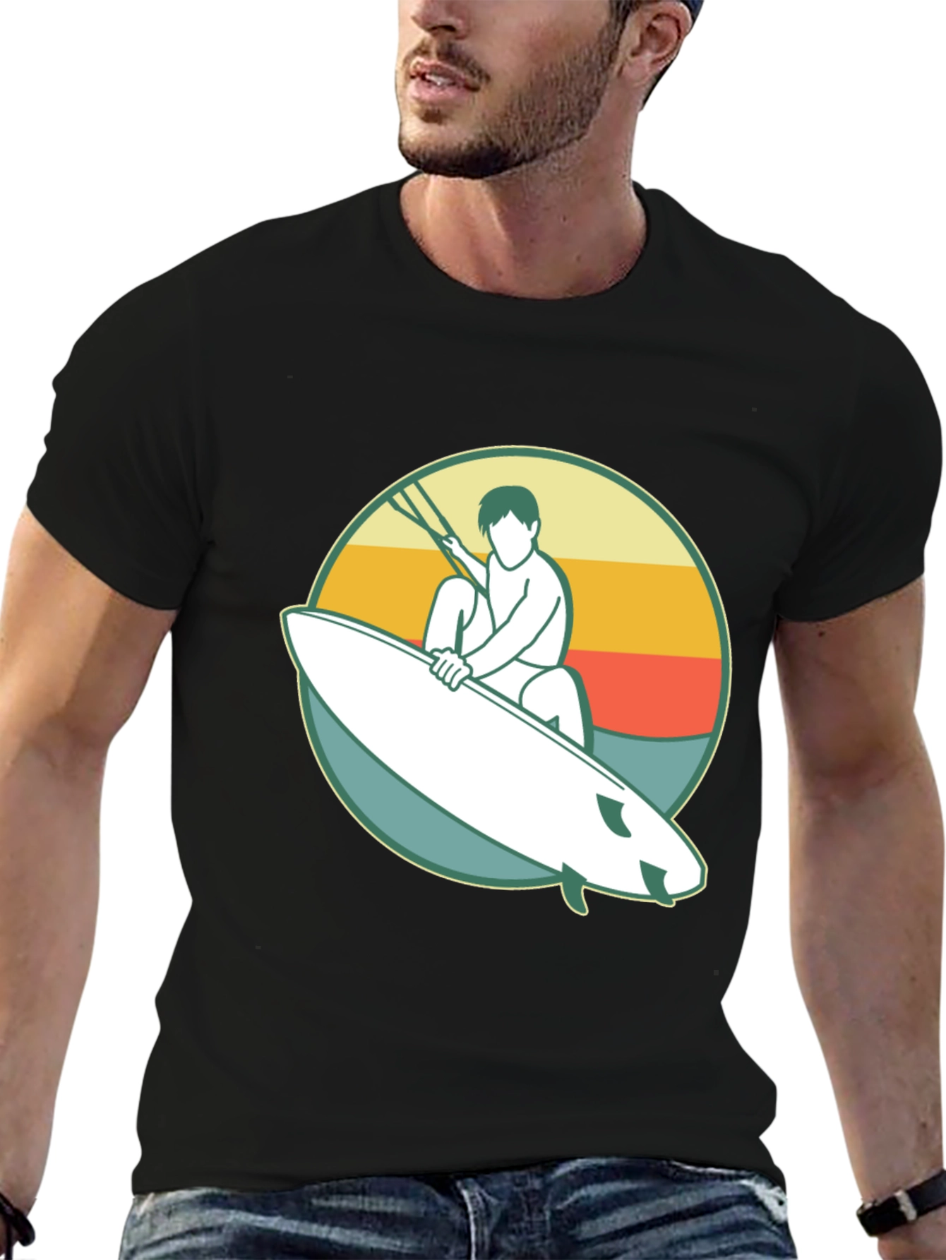 Retro Surfer Graphic Tee
