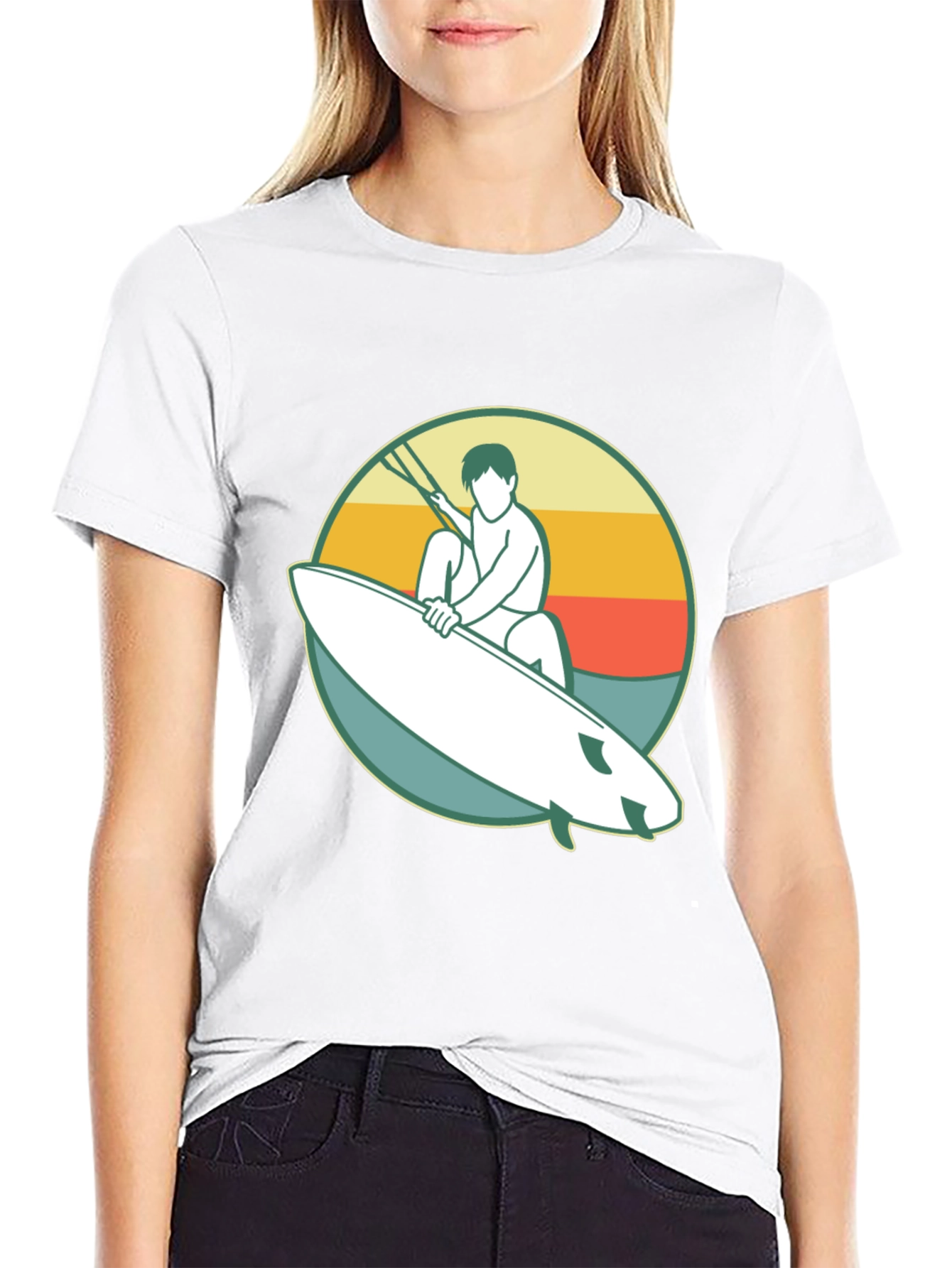 Retro Surfer Graphic Tee