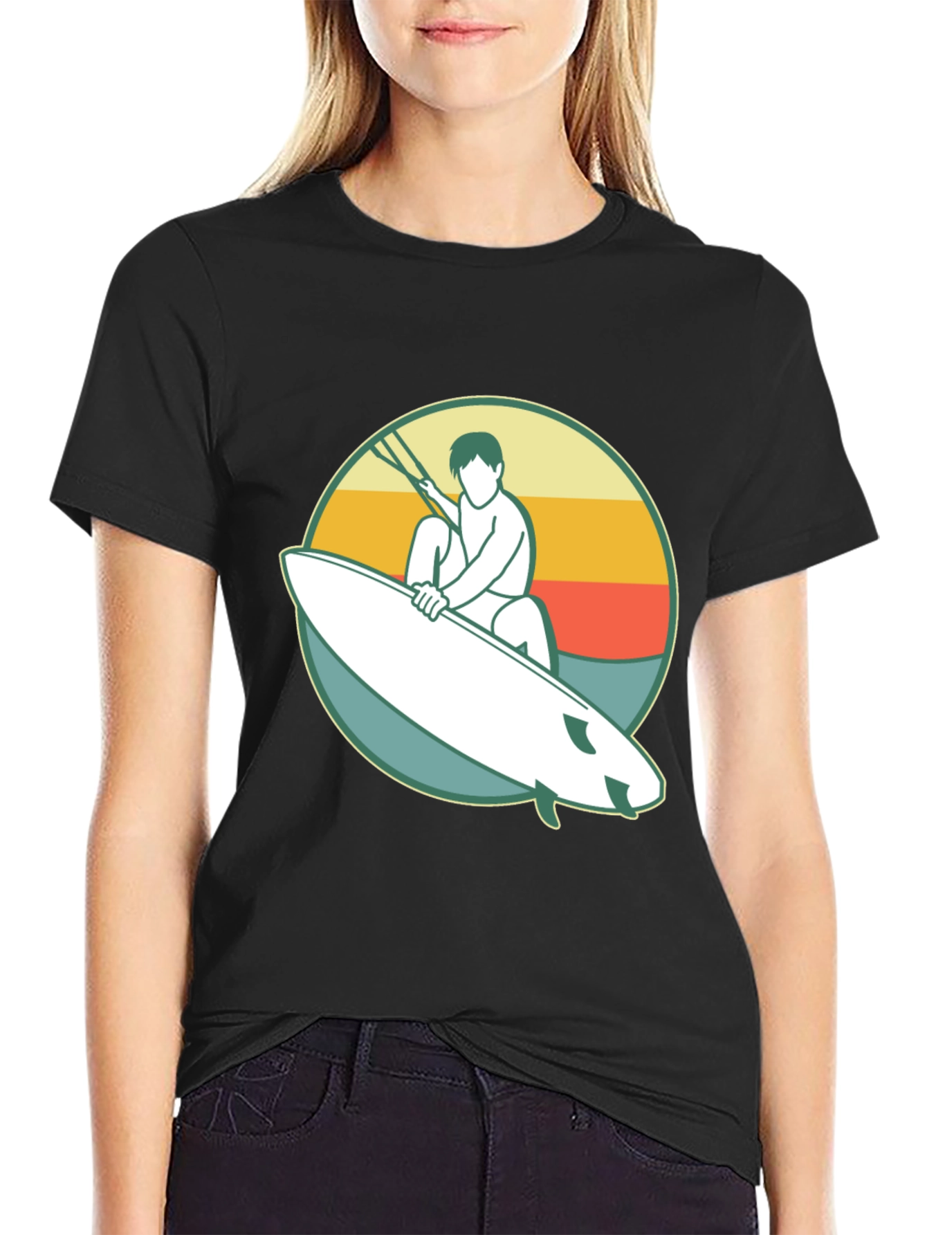Retro Surfer Graphic Tee
